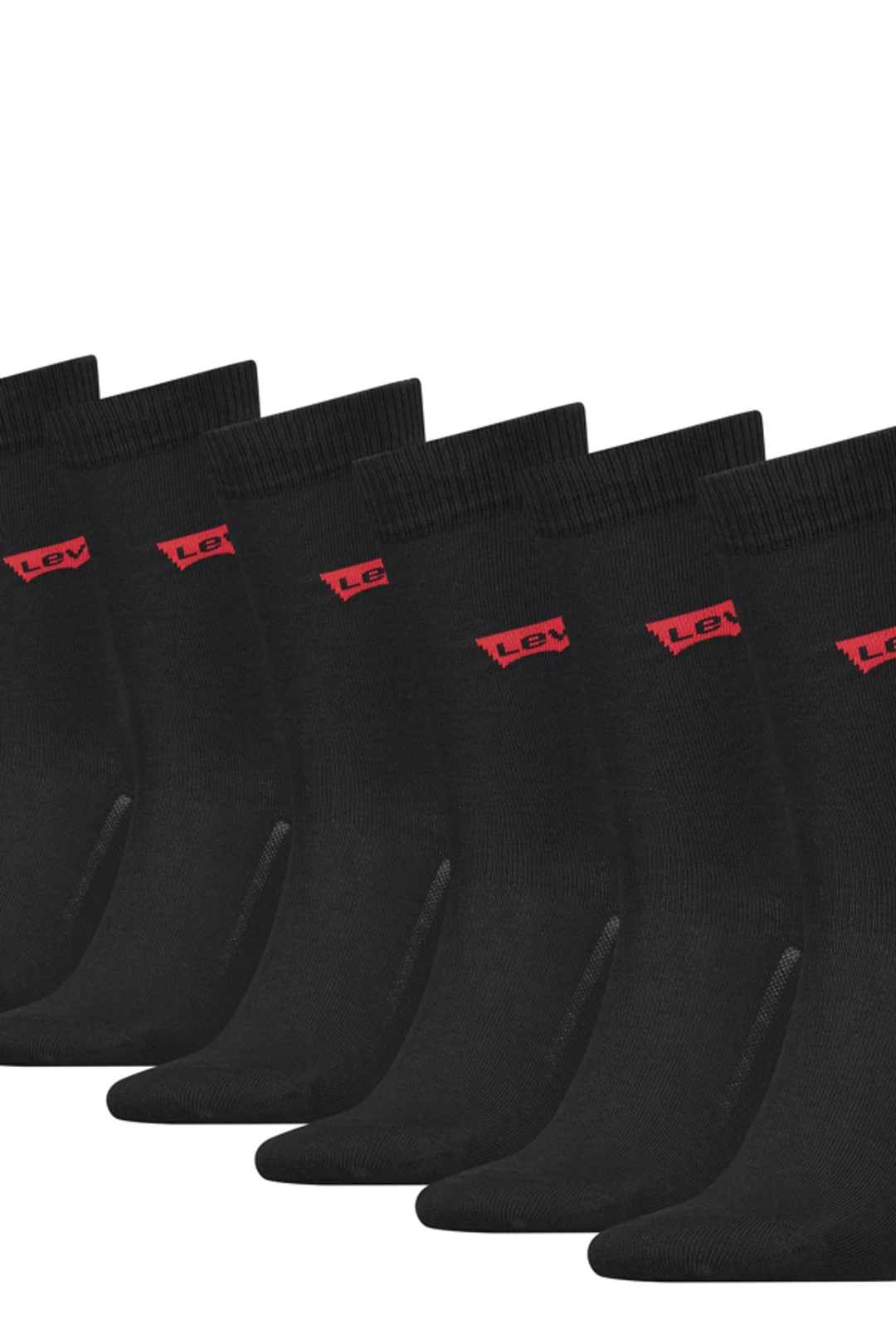 Levi's Chaussettes Basses Batwing Lot De 3 - Homme - Blanc / White - 39