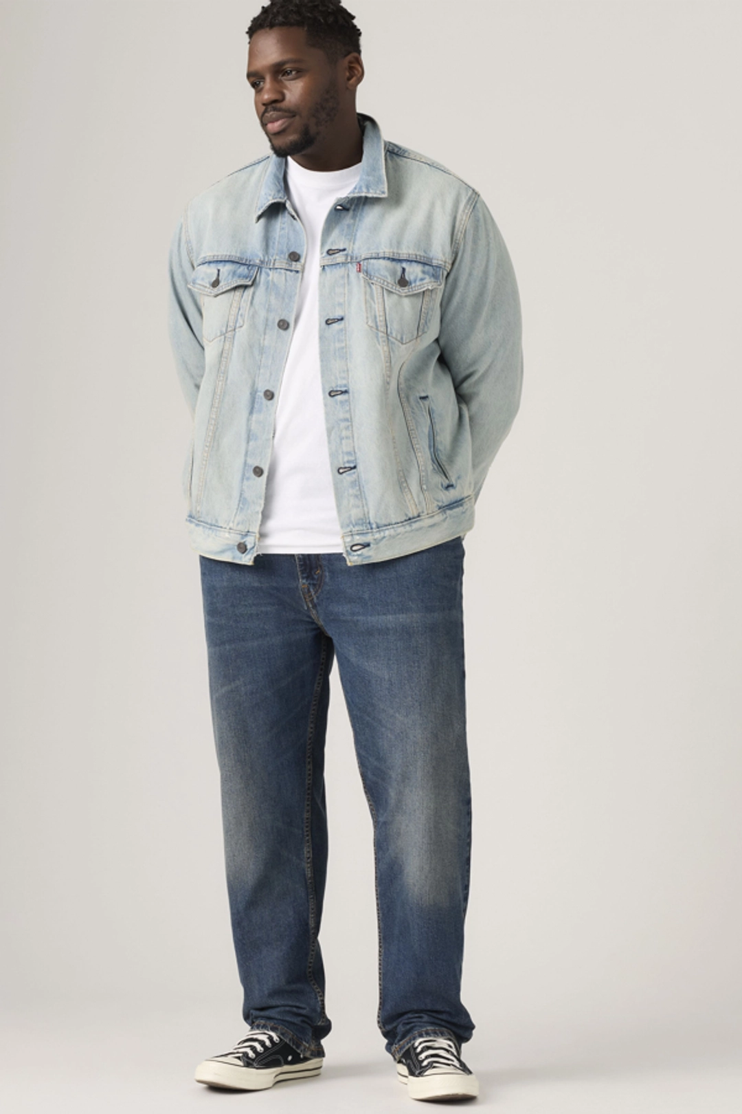 Levi's Jean 502 Taper (grandes Tailles) - Homme - Noir / Native Cali - 50X34