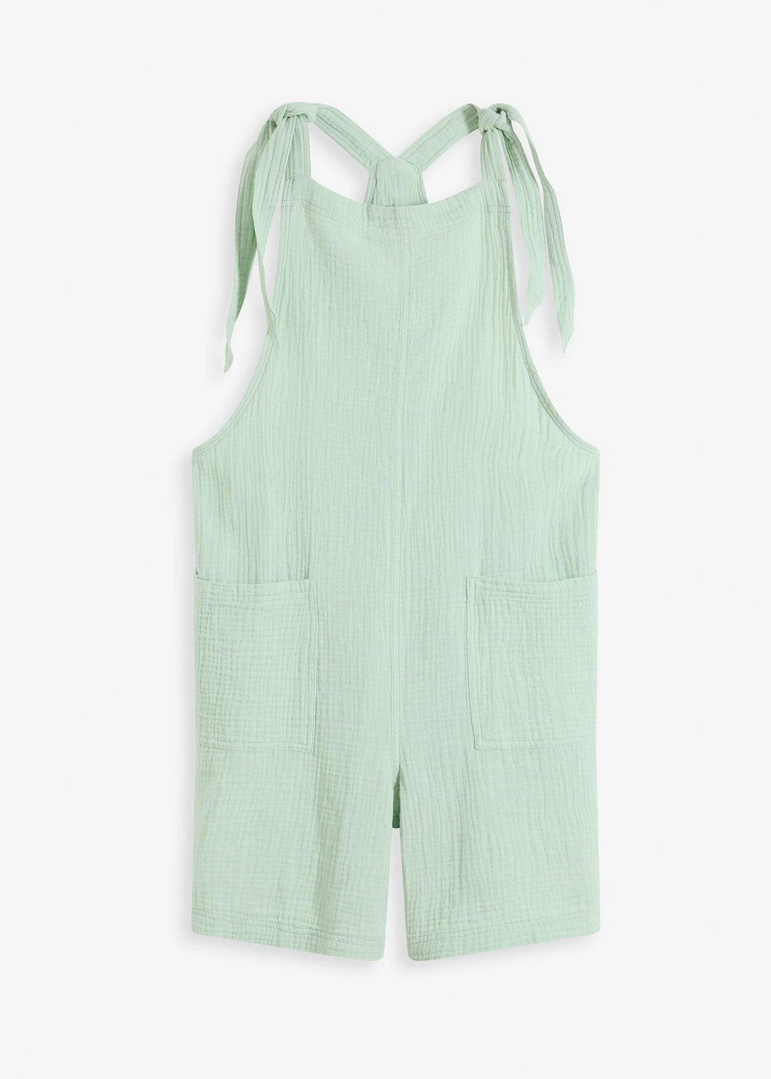 Combishort de plage en gaze de coton