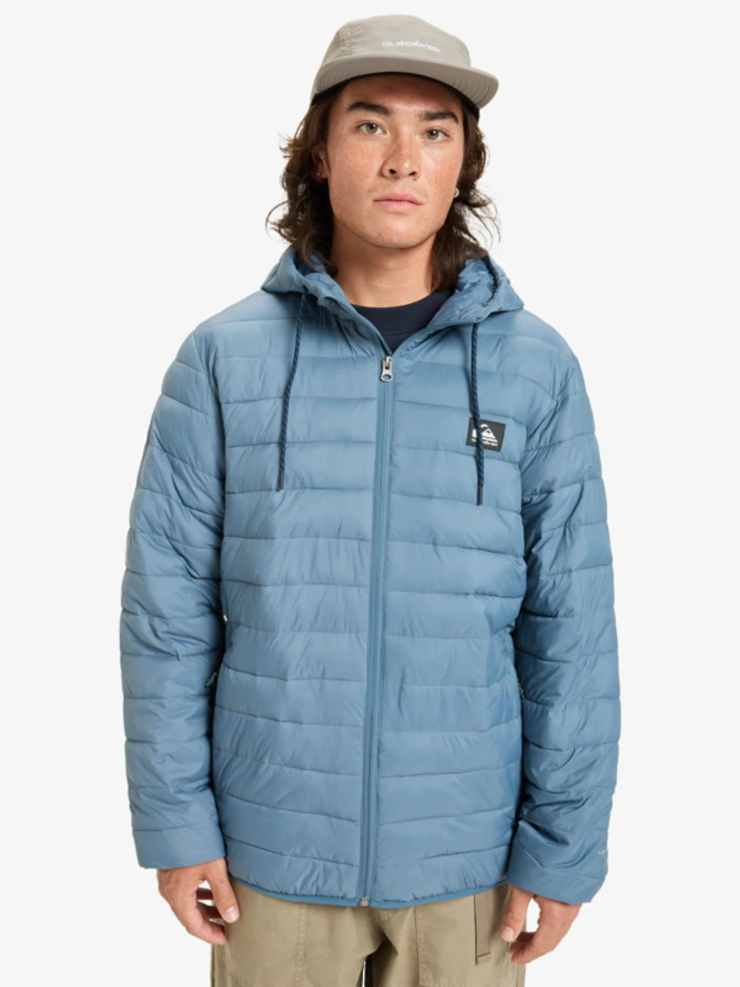 Scaly Hood - Veste isolante à capuche pour Homme Noir