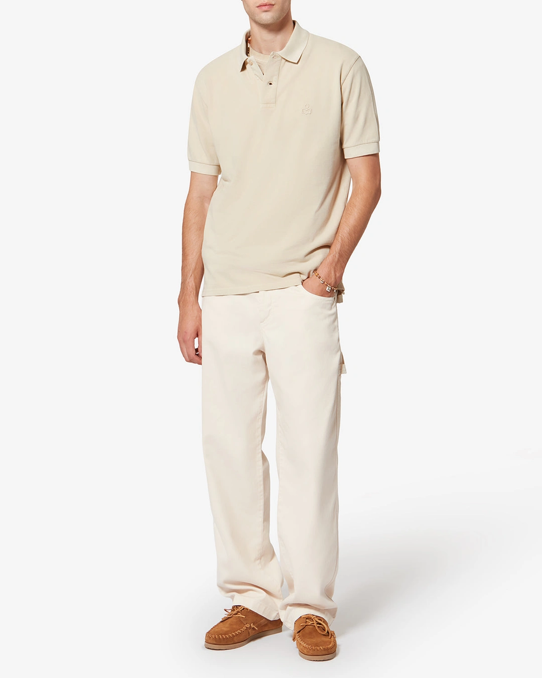 Polo Afko - Homme - Jaune Clair - Taille XL - 4