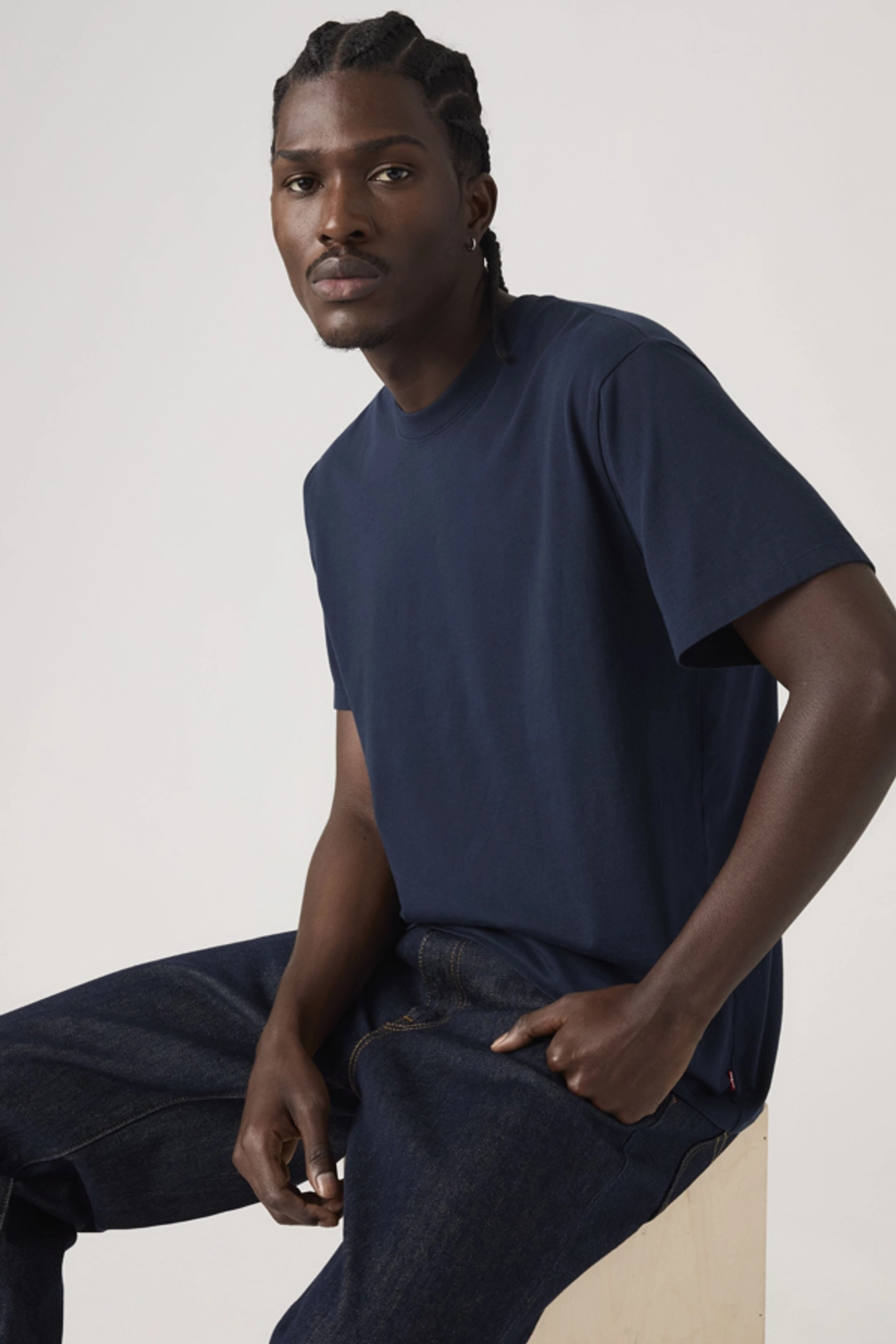 Levi's T Shirt Essentiel - Homme - Beige / Vintage Khaki - 2XL