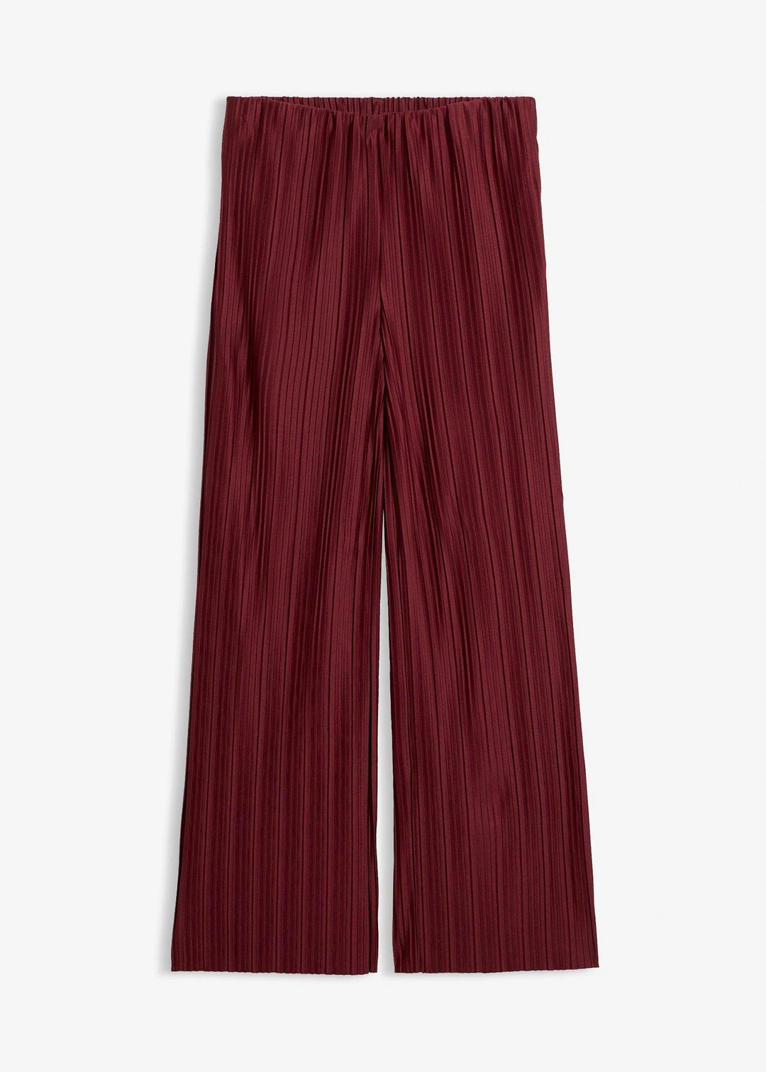 Pantalon en jersey plissé