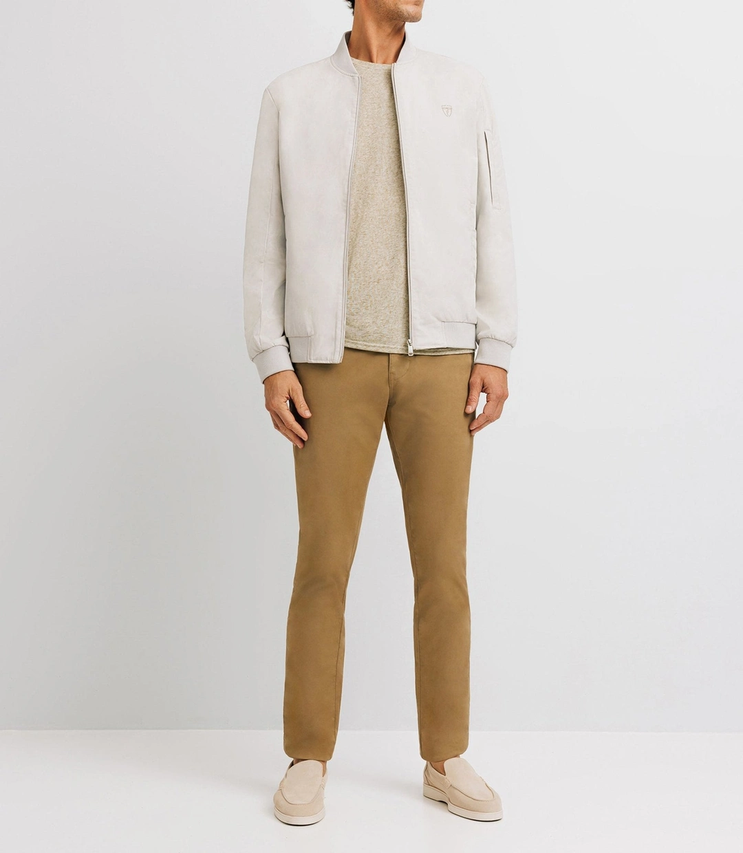 IZAC - Blouson col teddy beige