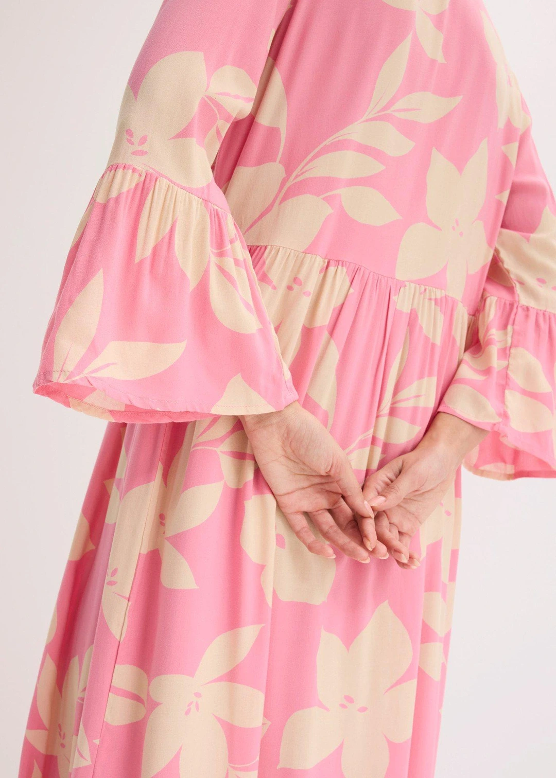 Robe longue en viscose fluide - 3