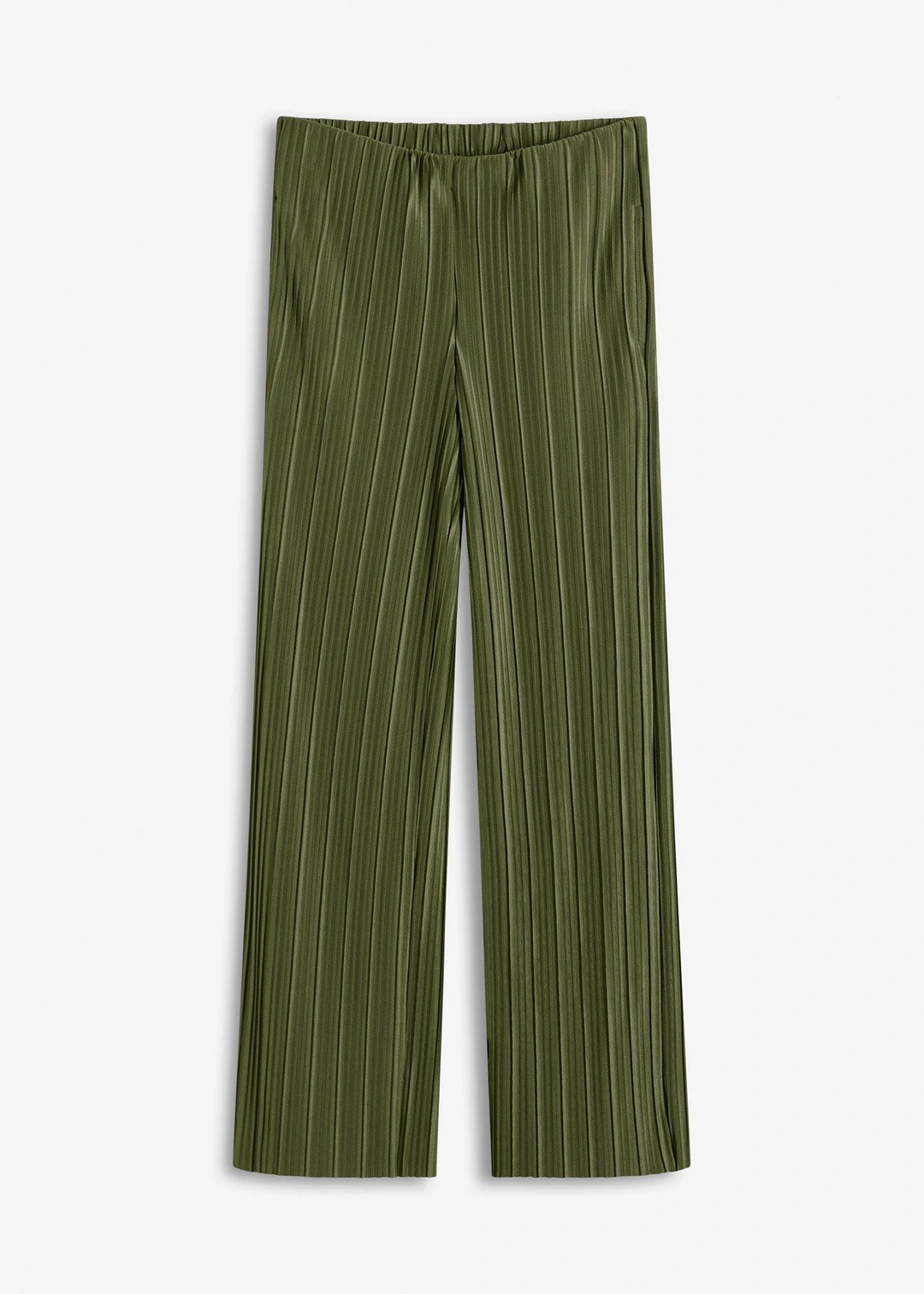 Pantalon en jersey plissé