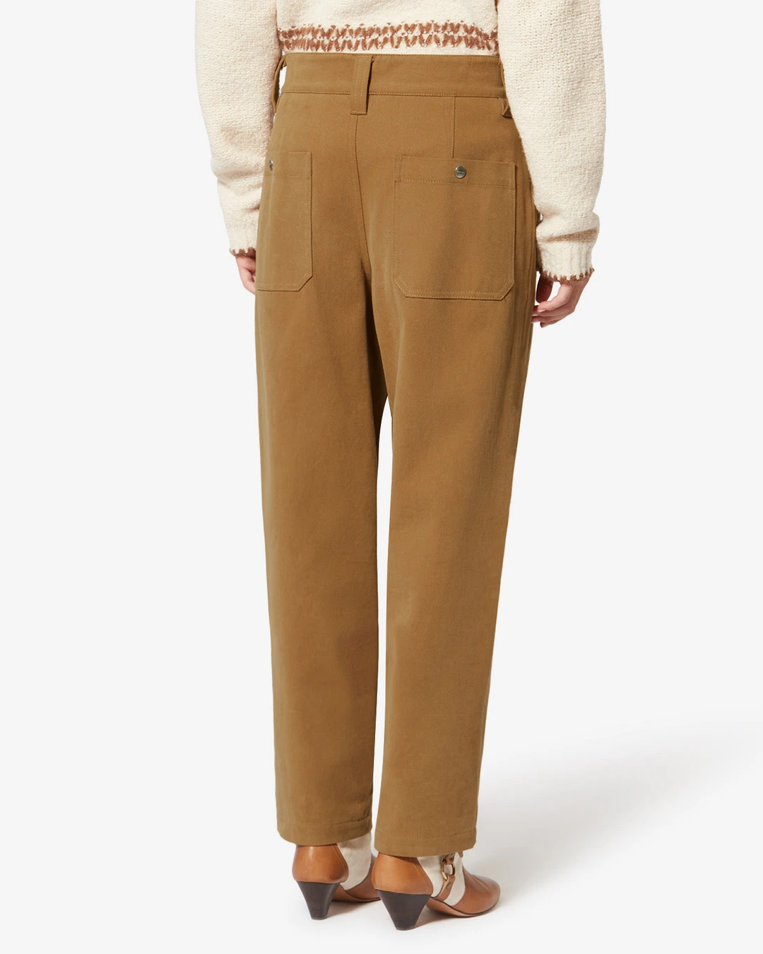 Pantalon Opalyna - Femme - Camel - Taille 42 - Marant Étoile - 3