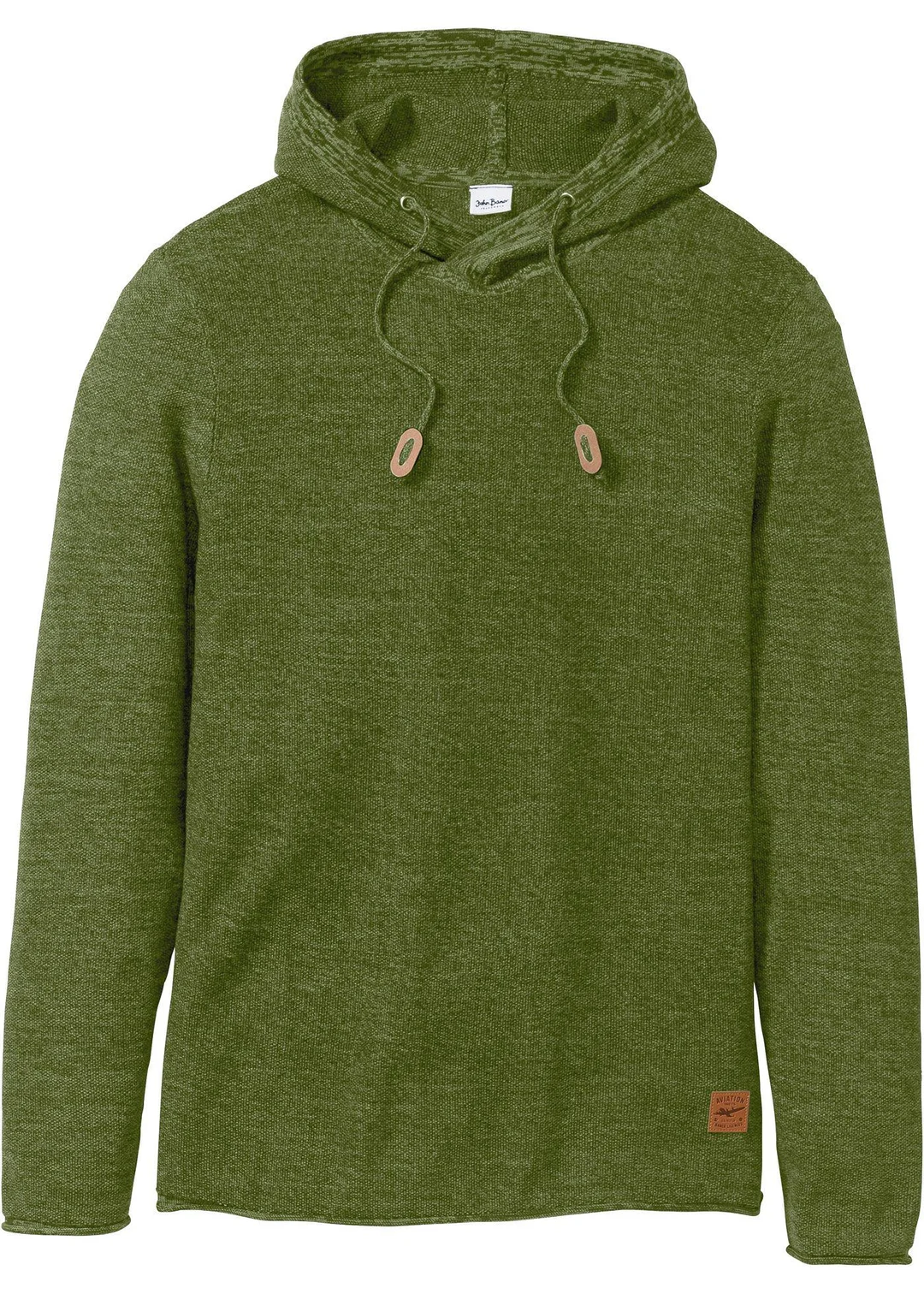 Pull à capuche en fine maille