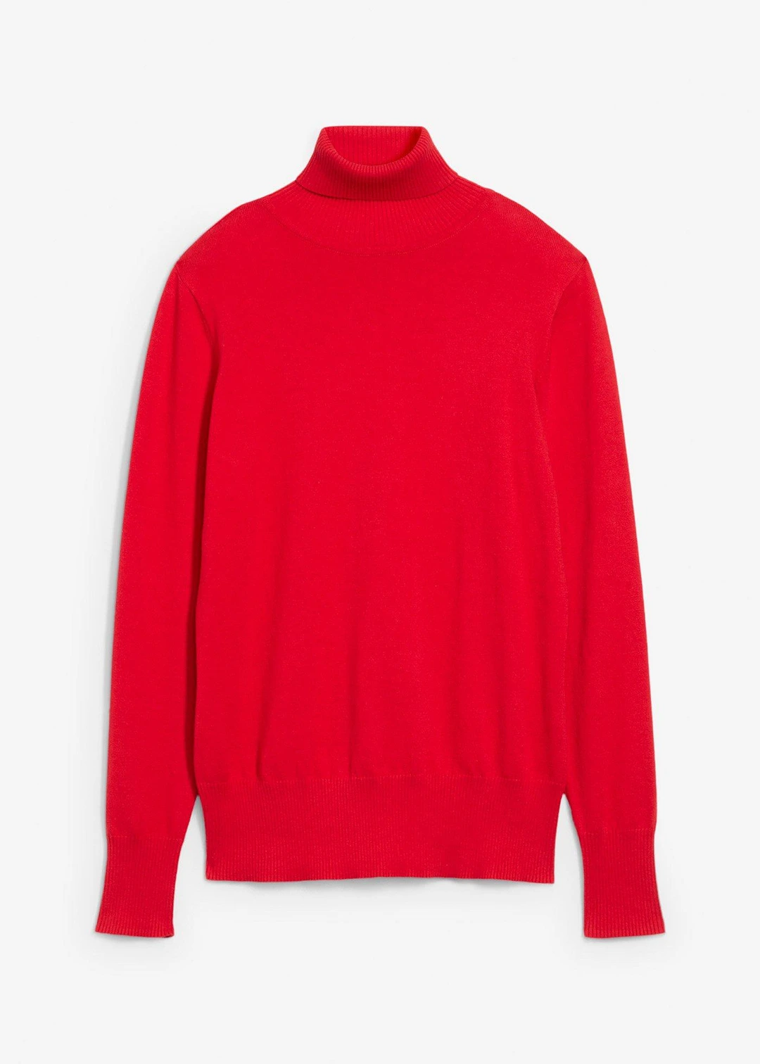 Pull col roulé en fine maille
