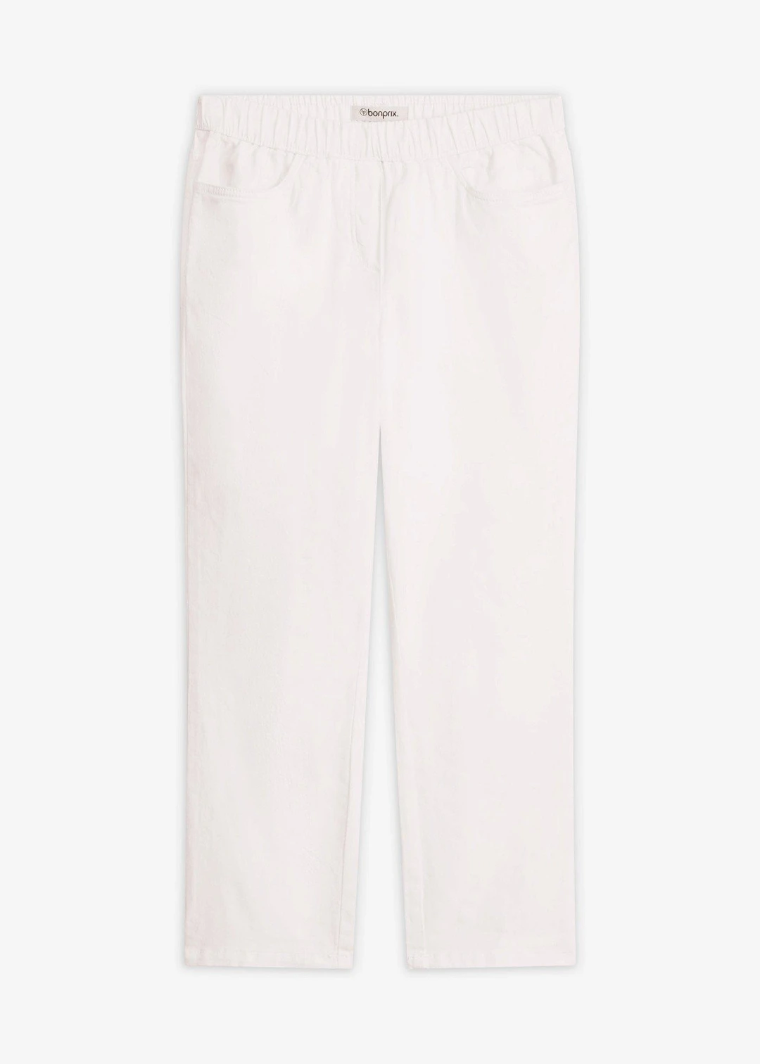 Pantalon 7/8 à taille élastiquée