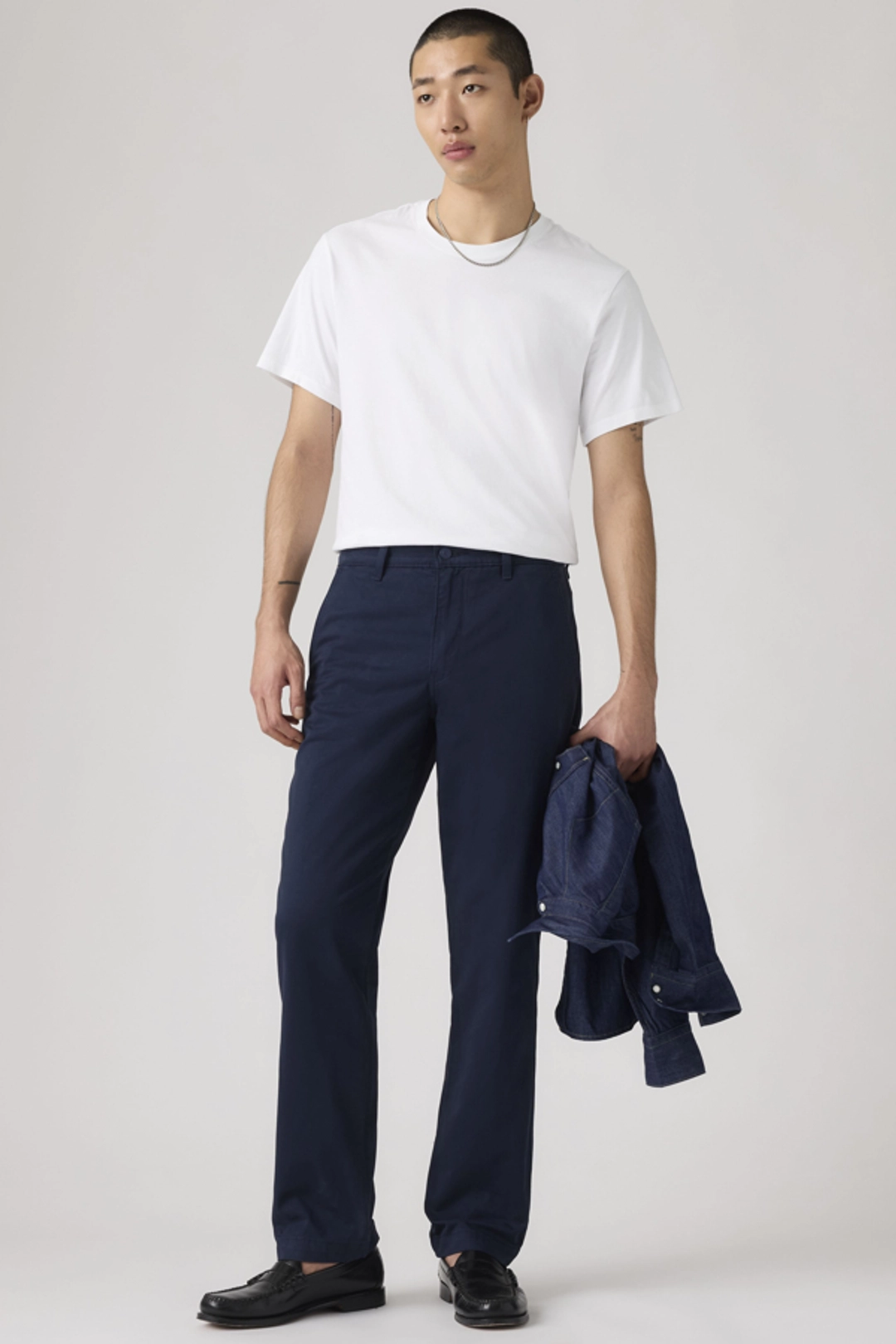 Levi's Pantalon XX Chino Authentic Relaxed - Homme - Bleu / Navy Blazer Soft Garment Dye - 29X32 - 2