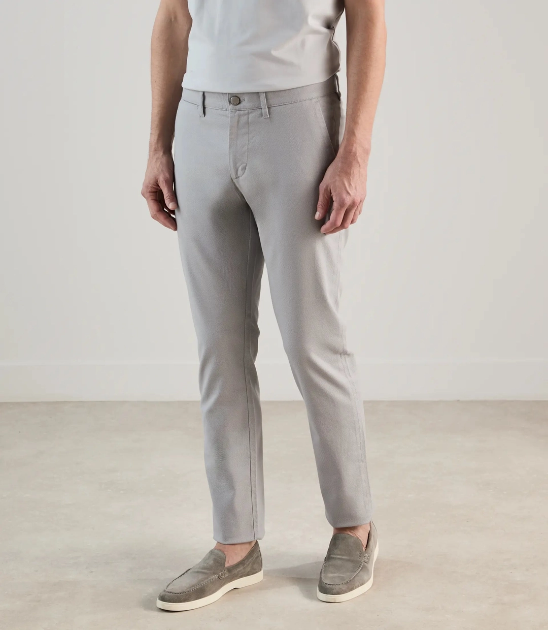 IZAC - Pantalon armuré gris clair