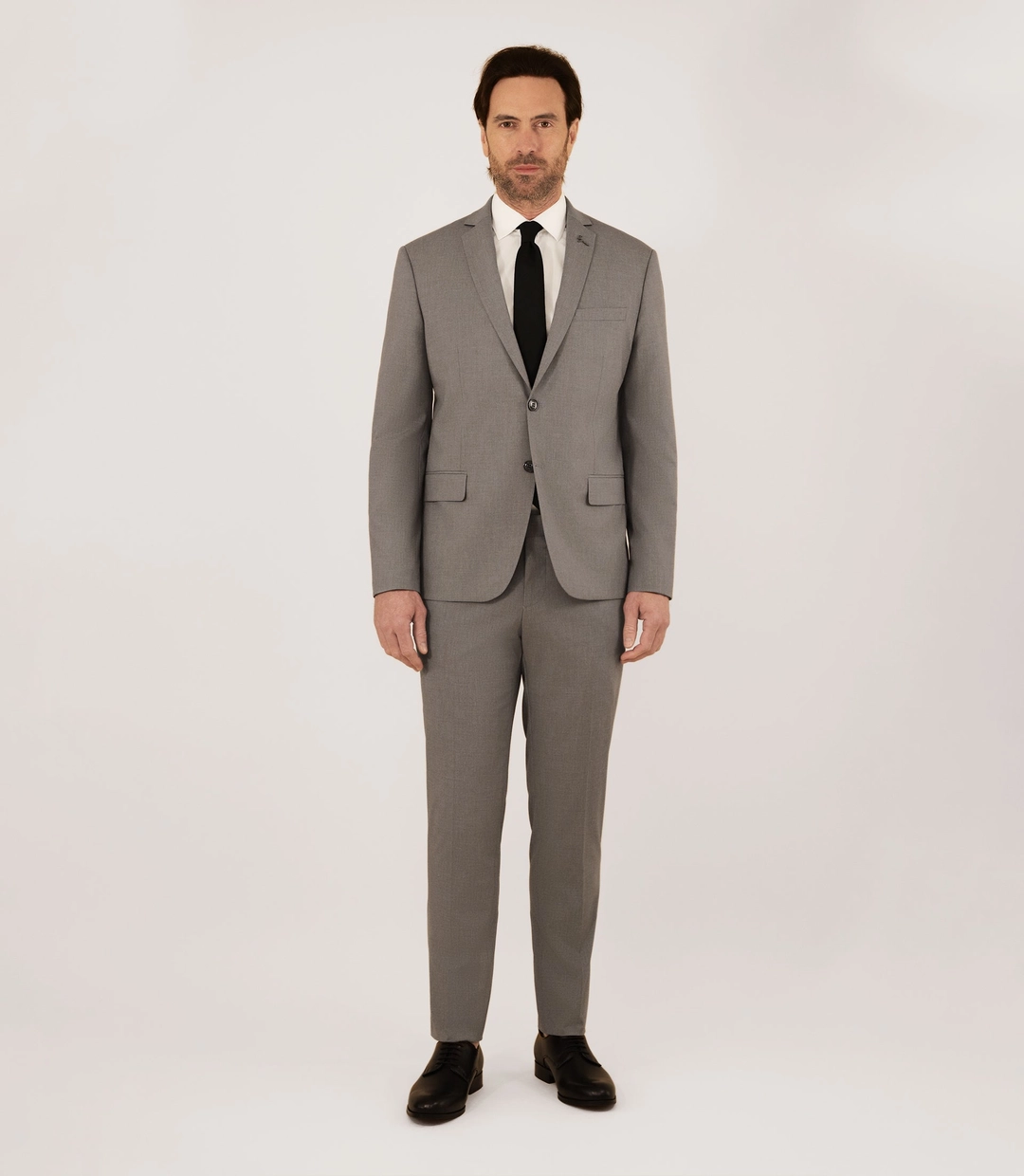 IZAC - Costume 2 boutons gris