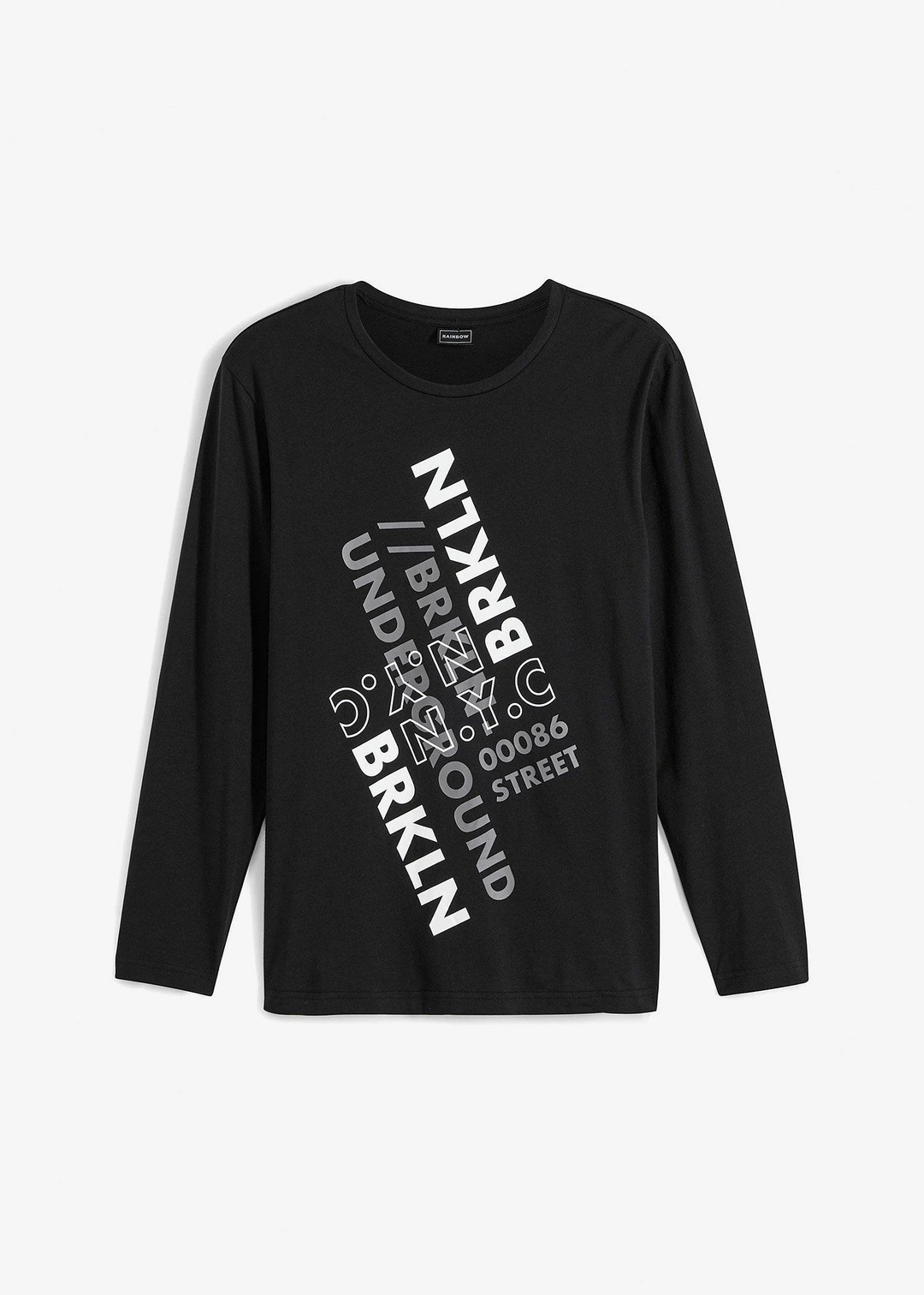 T-shirt manches longues 100% coton