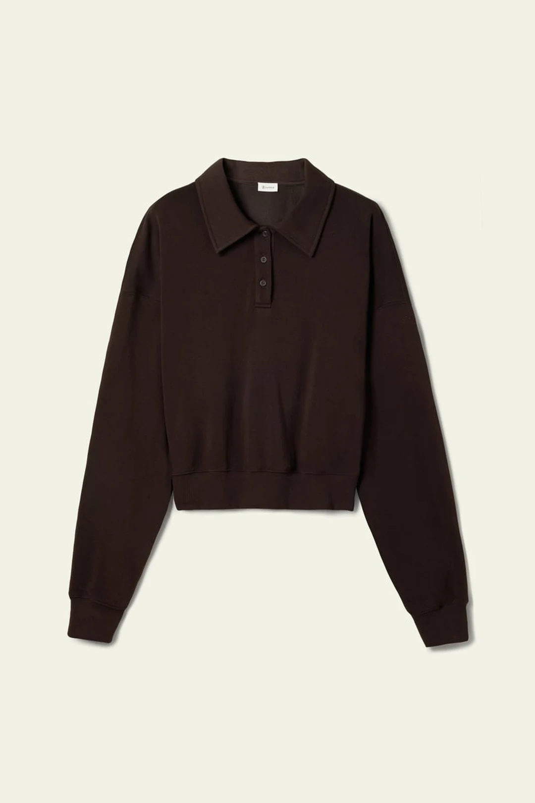 LILYSILK Polo Sweat Heirloom '89 Noir L - SILKERRY Doux, Respirant et Élégant pour Femme