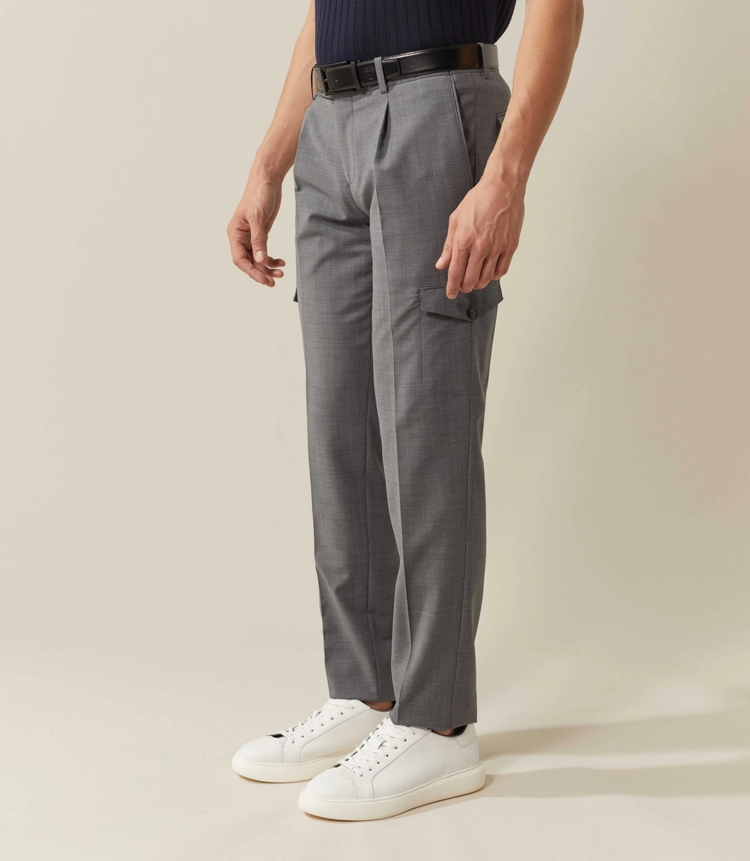 IZAC - Pantalon ville gris ''Timo''