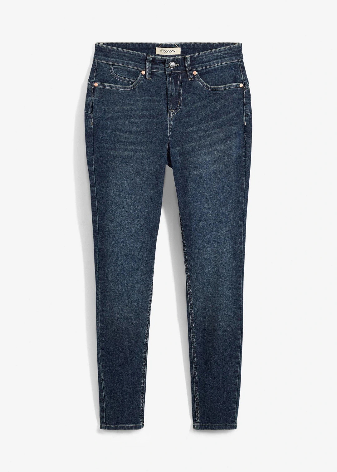Jean skinny taille mi-haute, extensible