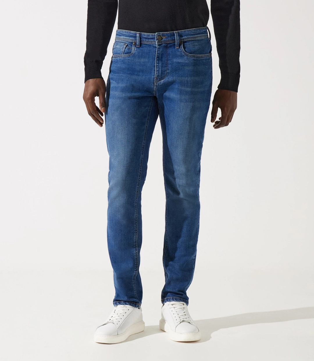 IZAC - Jean slim bleu moyen ELITE