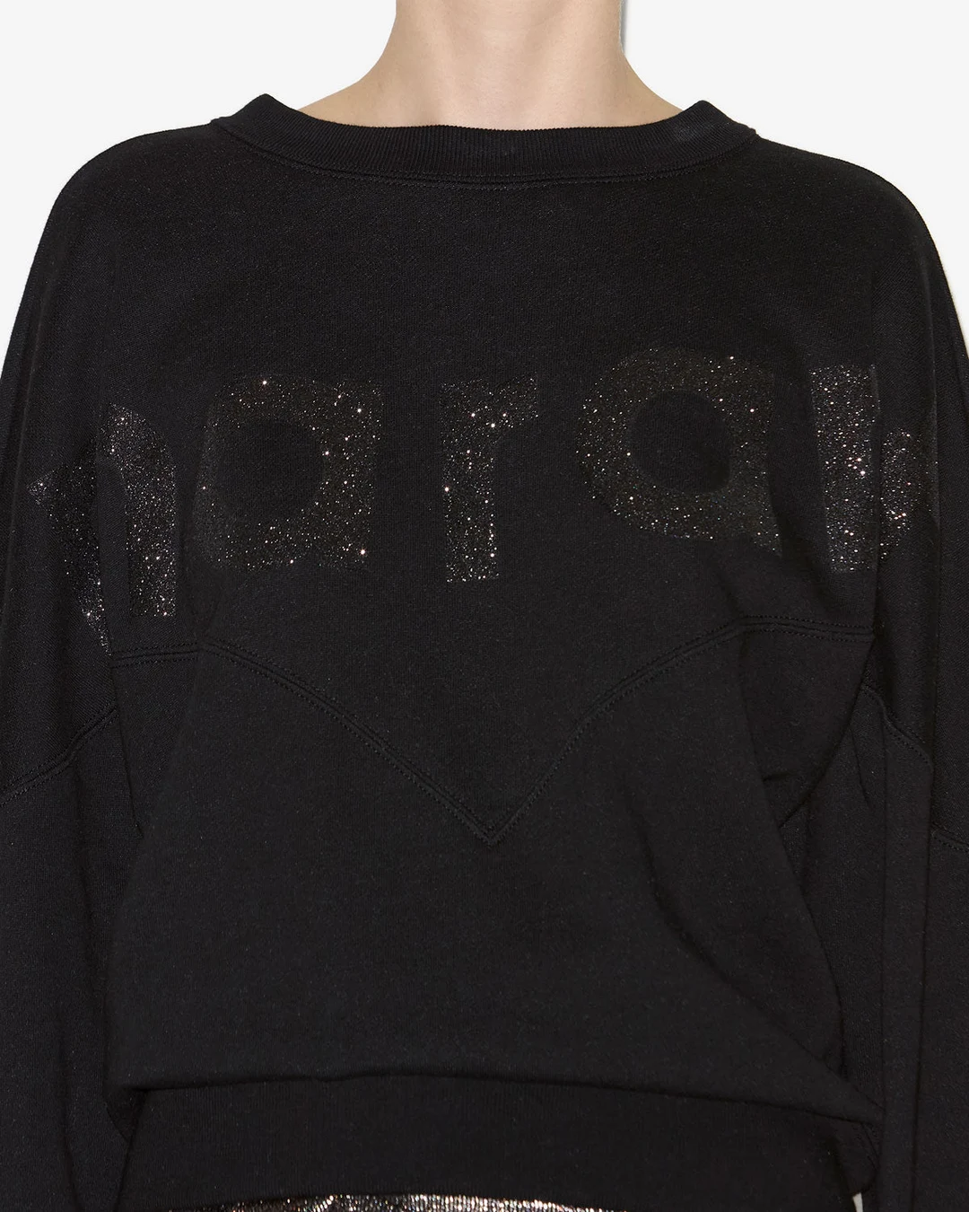 Sweatshirt Houston - Femme - Noir - Taille 36 - Marant Étoile - 5
