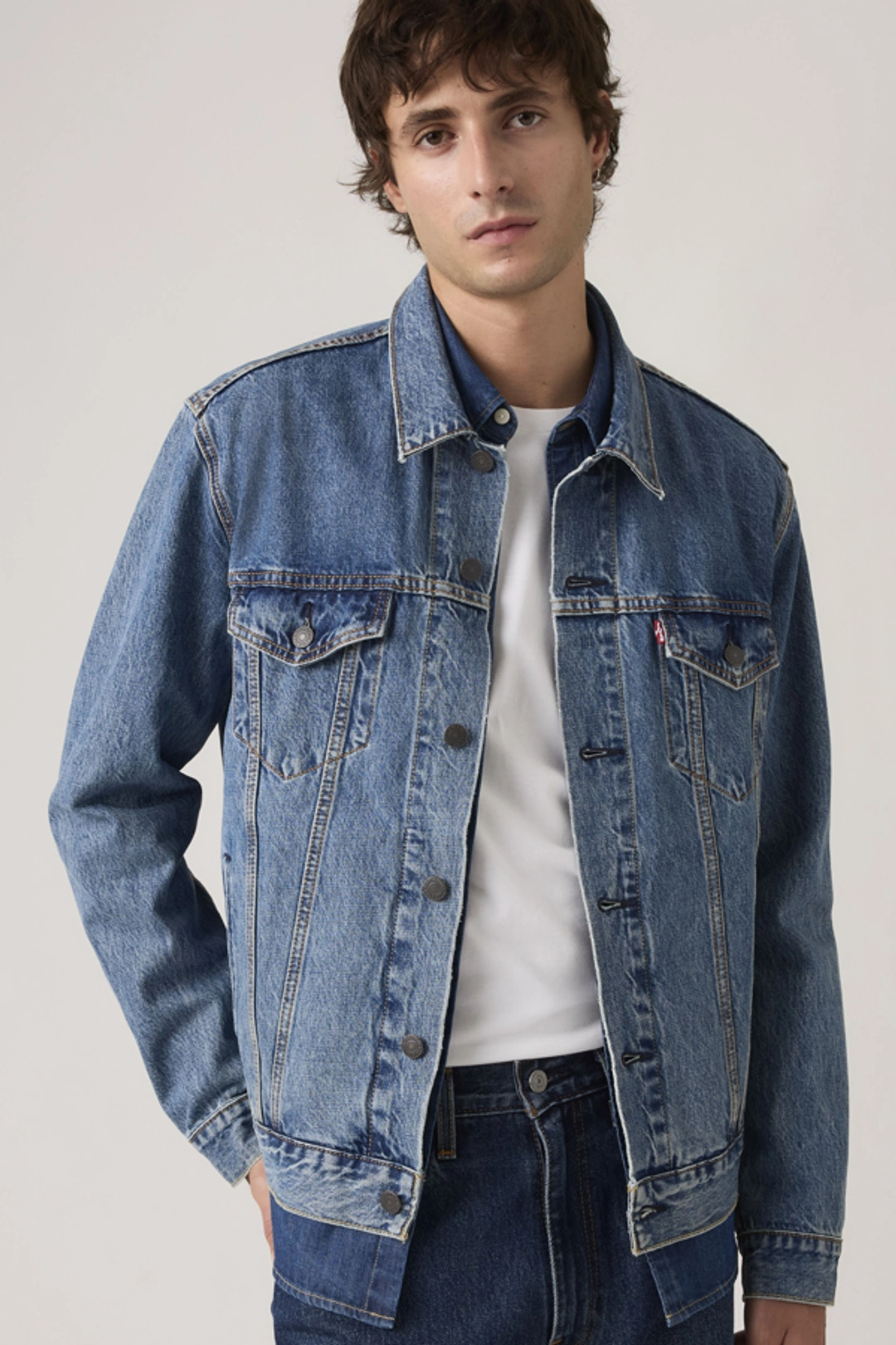 Levi's Veste Trucker - Homme - Bleu / Million Dollar - 2XL