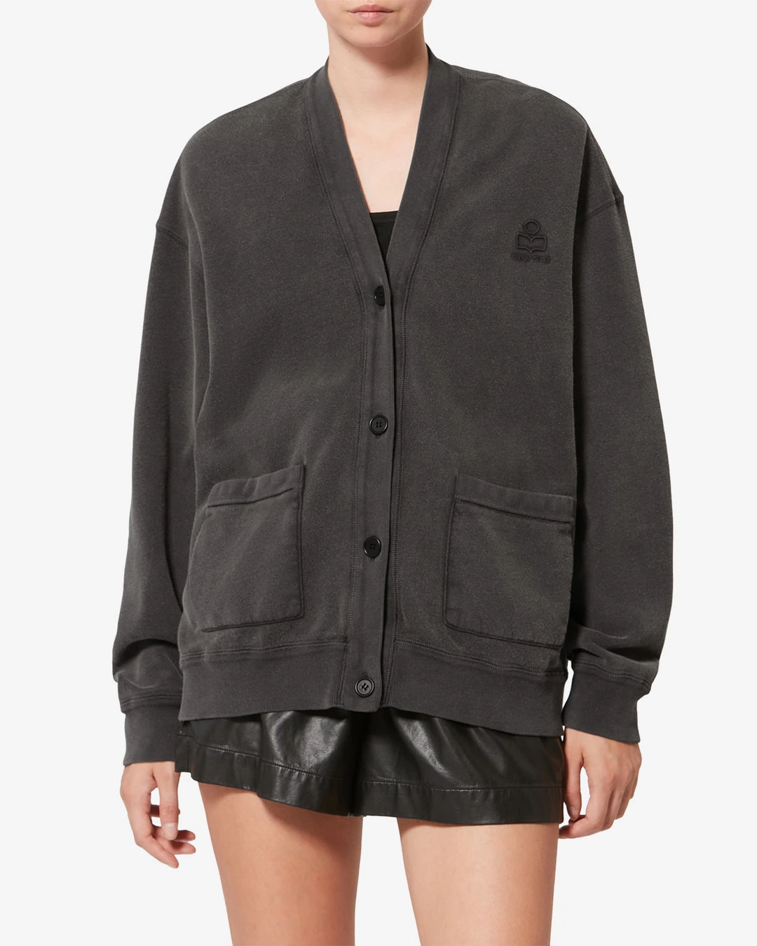 Veste Stephy - Femme - Noir Délavé - Taille 42 - Marant Étoile - 5