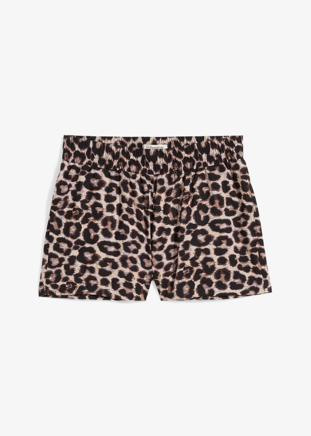 Short à taille élastiquée