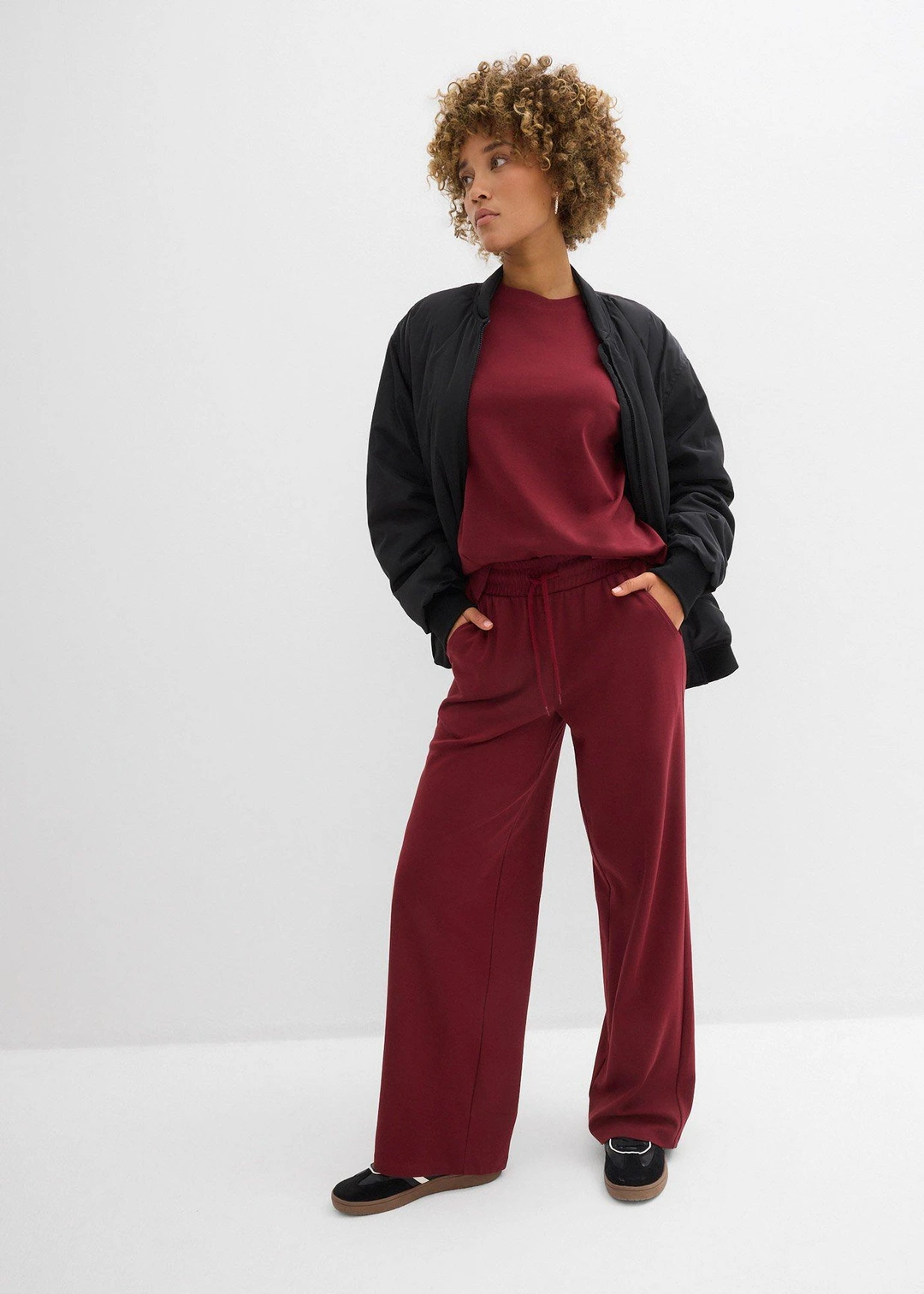 Pantalon en jersey interlock - 2