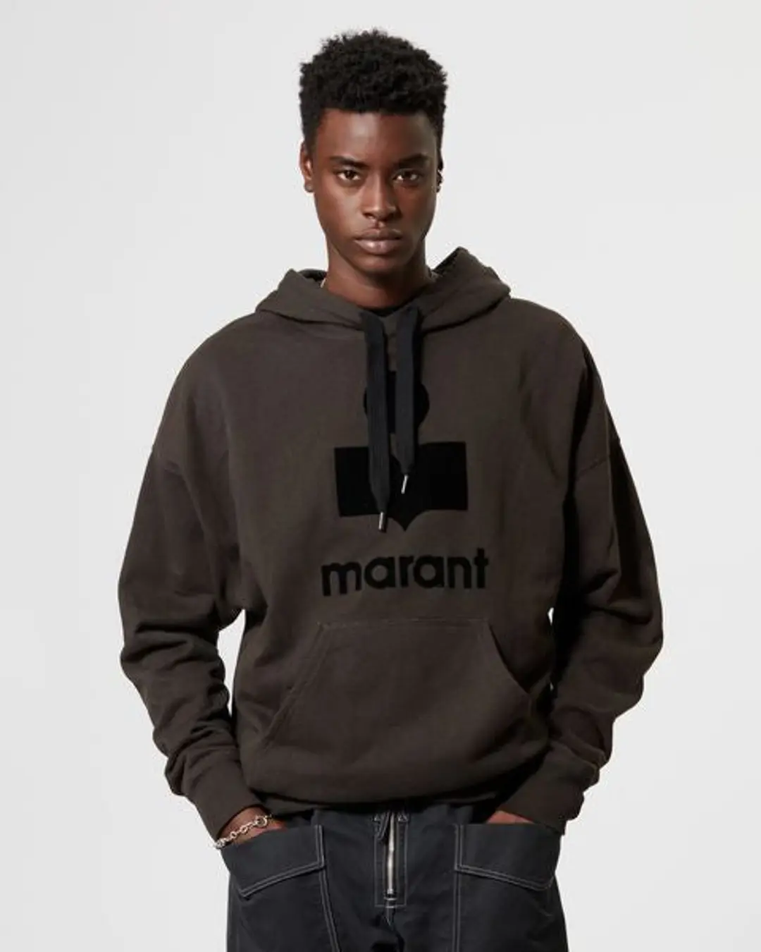 Sweatshirt Miley - Homme - Noir Délavé - Taille XL - 5