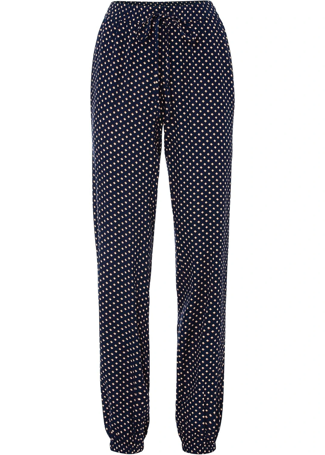 Pantalon 100% viscose, taille élastiquée