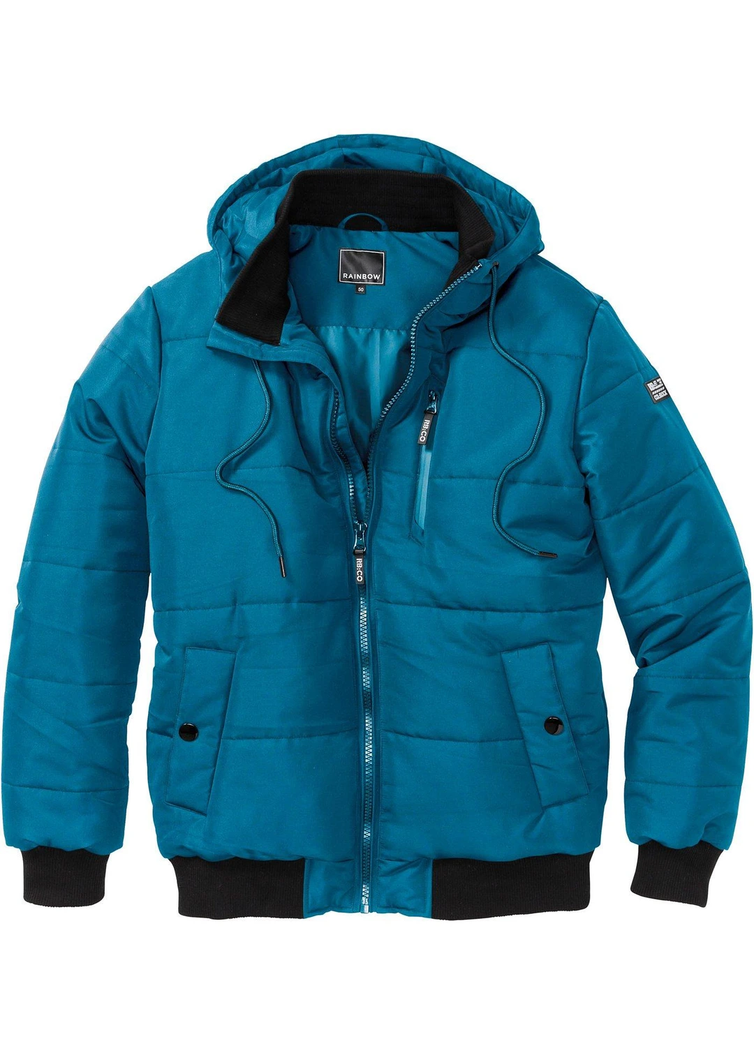 Blouson d’hiver matelassé à capuche
