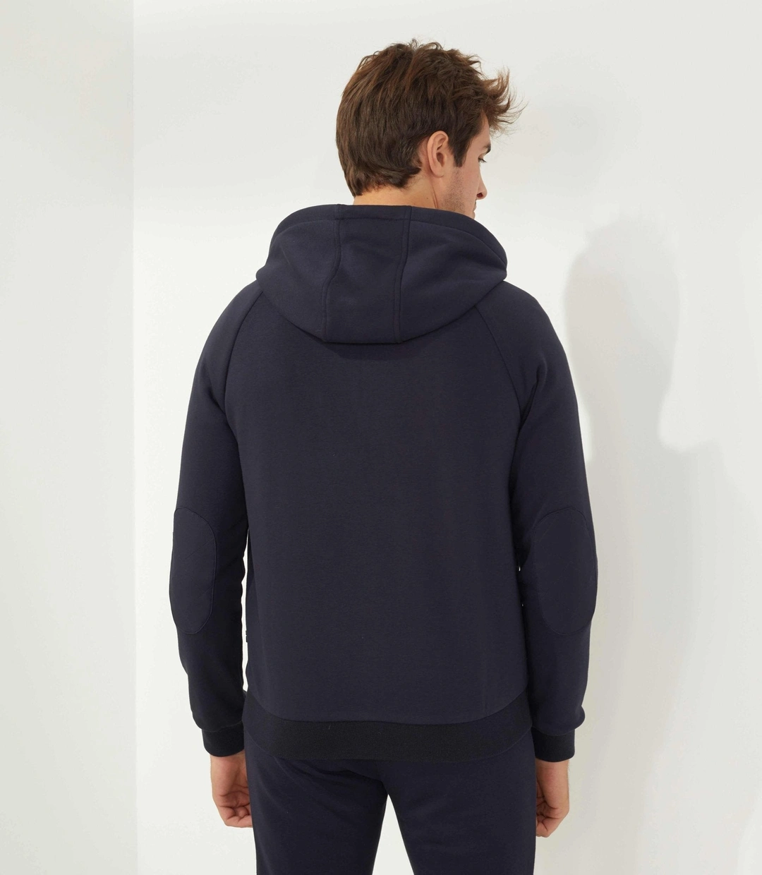IZAC - Sweat zippe à capuche marine ''SWFalco''