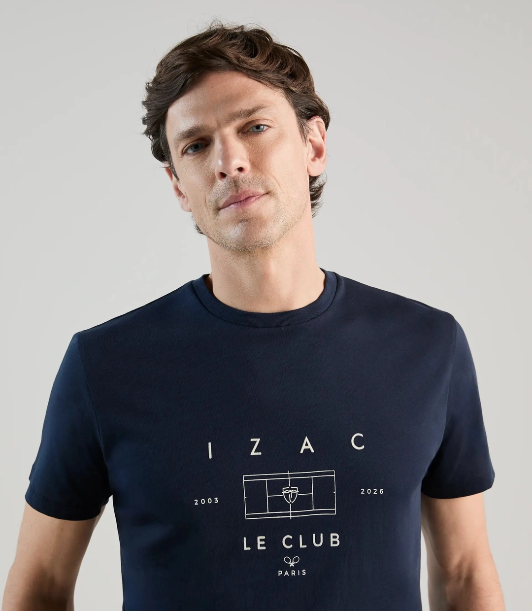 IZAC - T-shirt à manches courtes marine