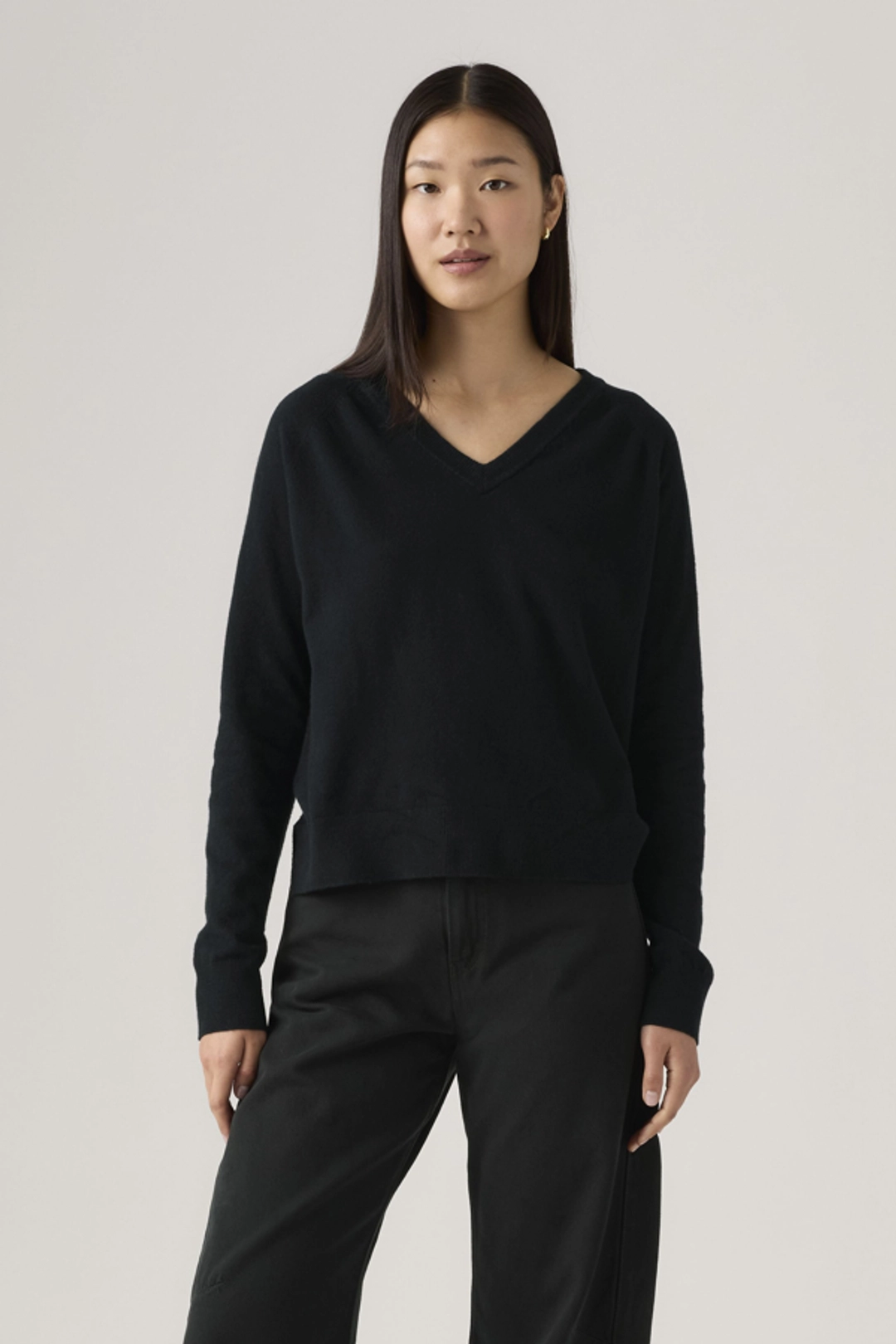 Levi's Cardigan Col V Supersoft - Femme - Noir / Anthracite Night - 2XS - 2