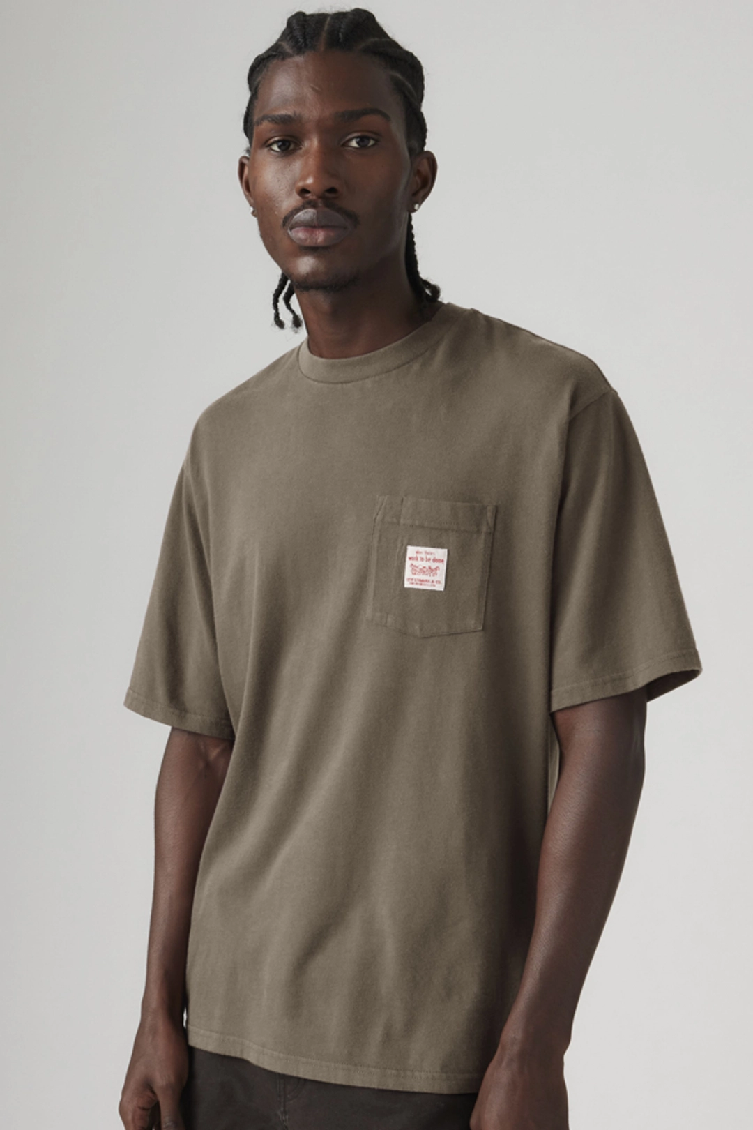 Levi's T Shirt Workwear - Homme - Blanc / Bright White - 2XL