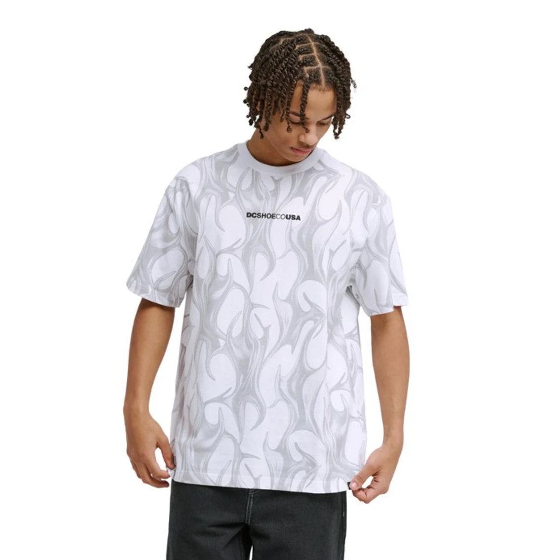 Liquid Fuego - T-Shirt à manches courtes Blanc Homme