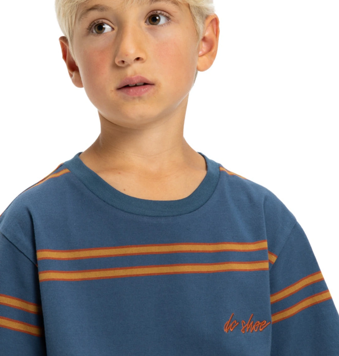 Maximize Stripe - T-shirt à manches courtes Bleu Garçon 8-16 ans