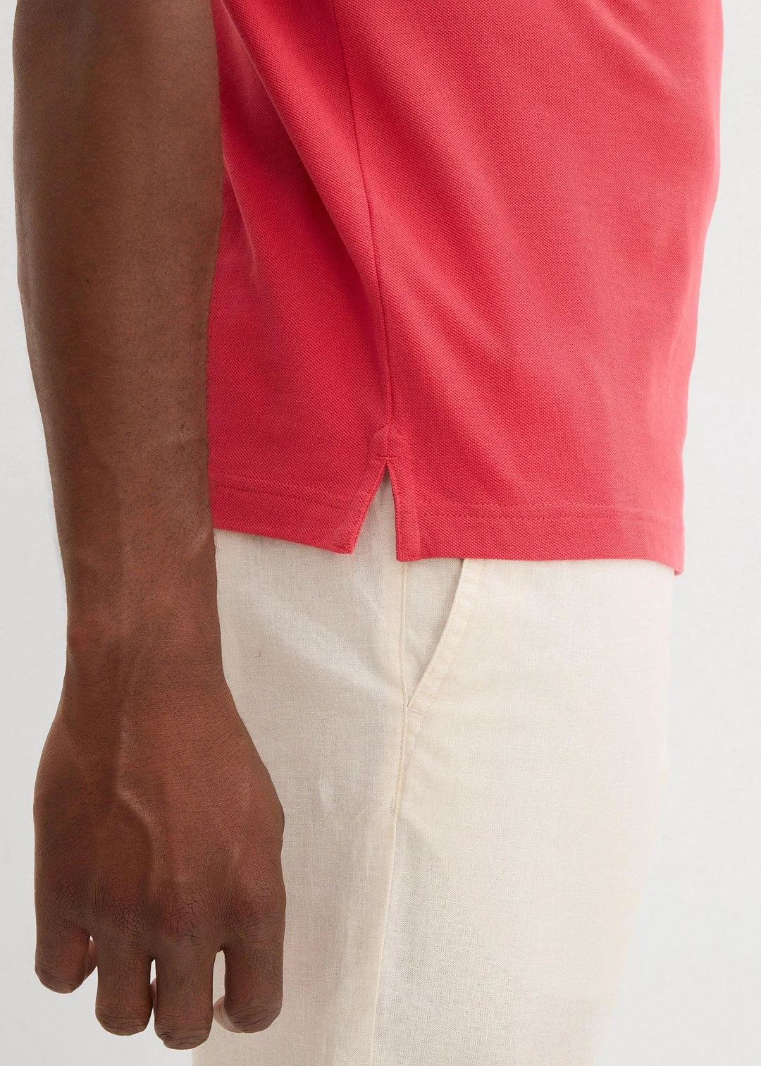 Lot de 2 polos en maille piquée 100% coton - 3