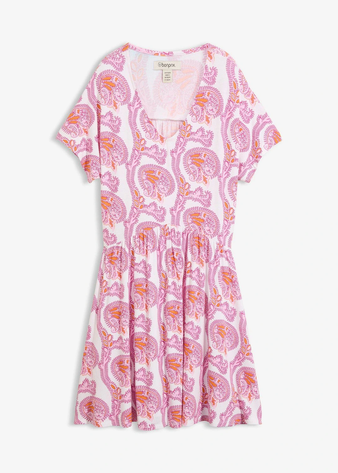 Robe fluide en jersey viscose