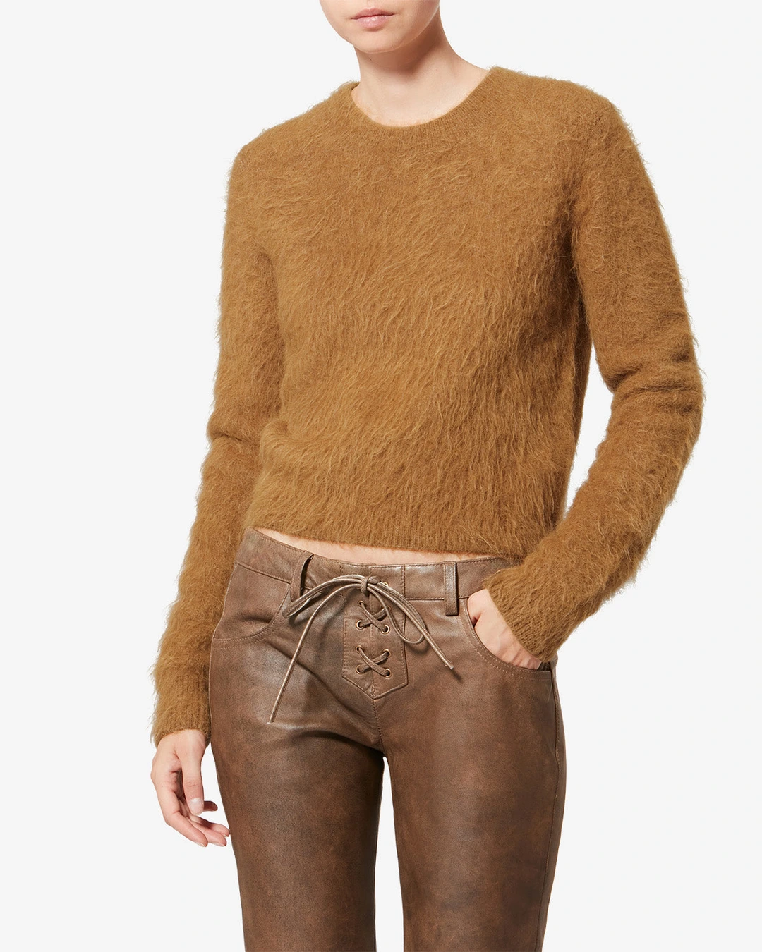 Pull Hermine - Femme - Camel - Taille 40 - 5