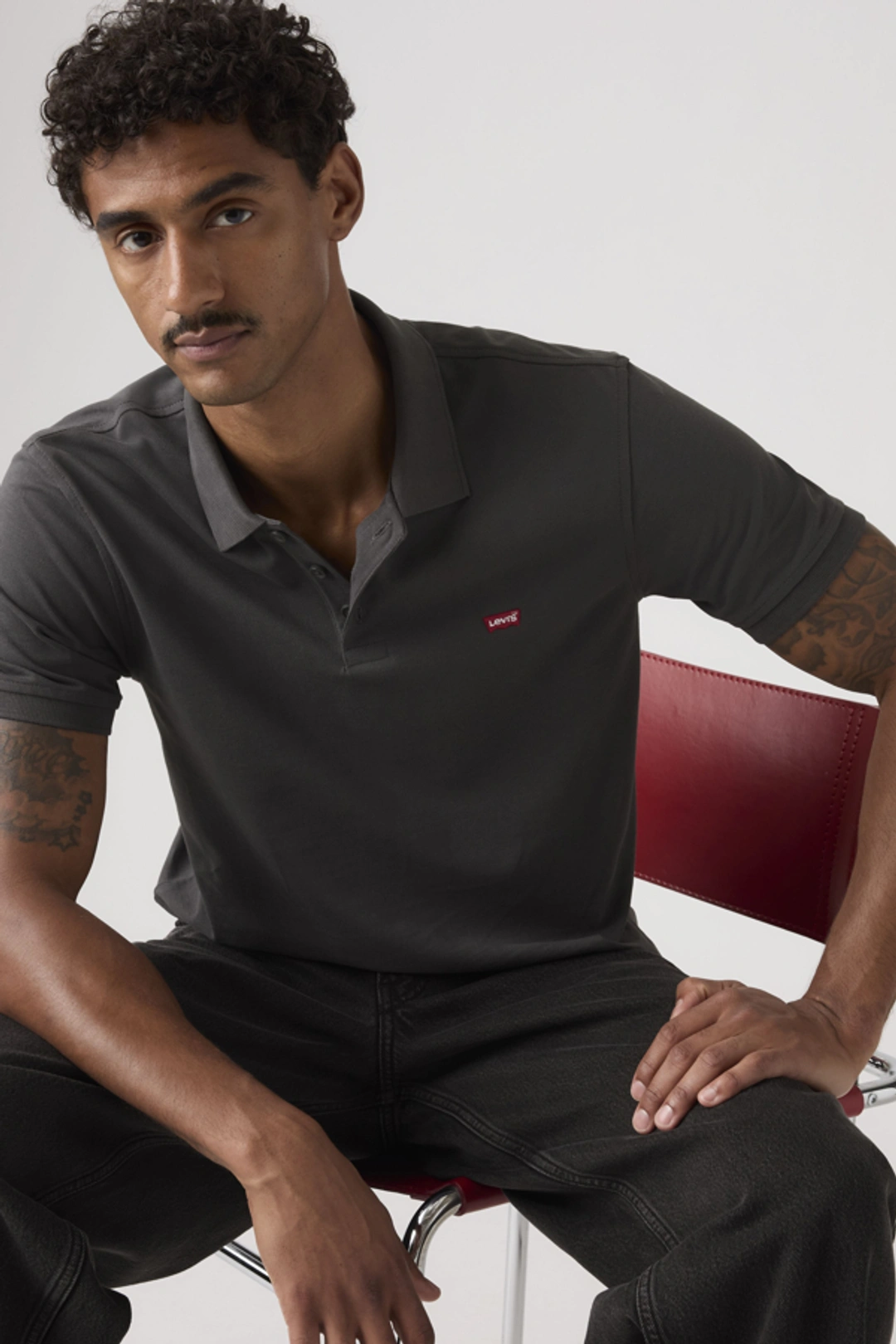 Levi's Polo Housemark - Homme - Jaune / Rutabaga - S