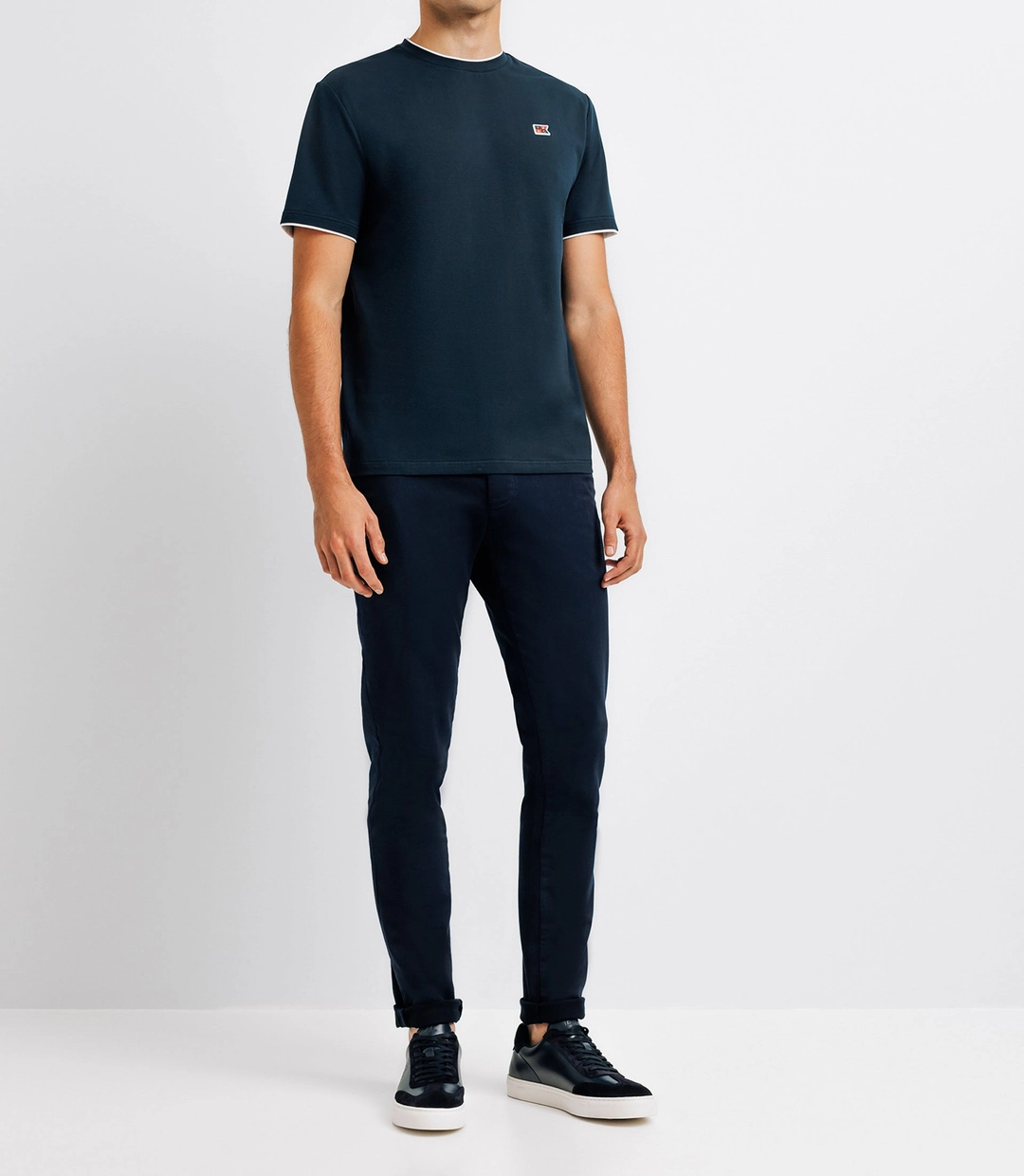 IZAC - T-shirt avec patch marine
