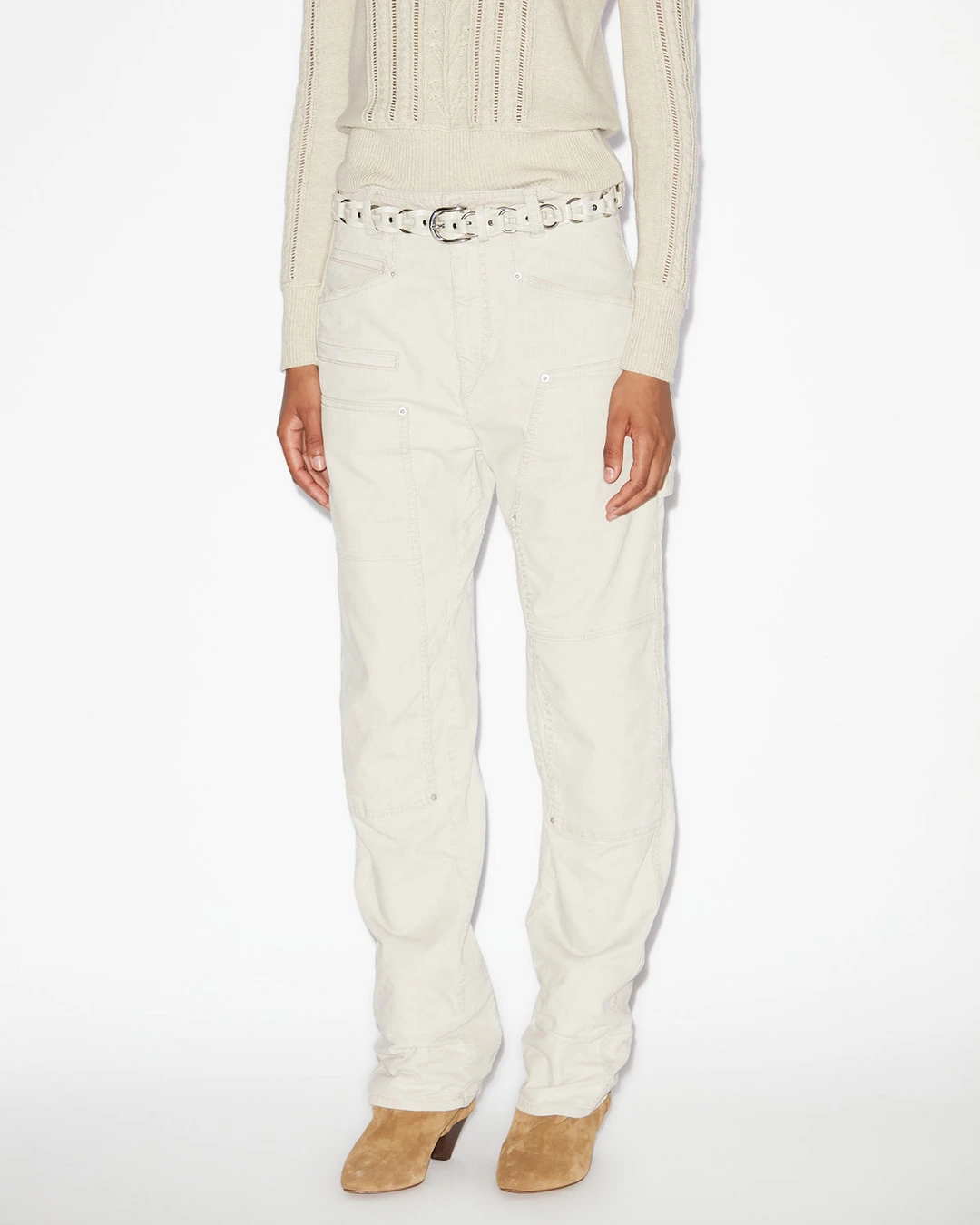Pantalon Lois - Femme - Écru - Taille 42 - Marant Étoile - 5