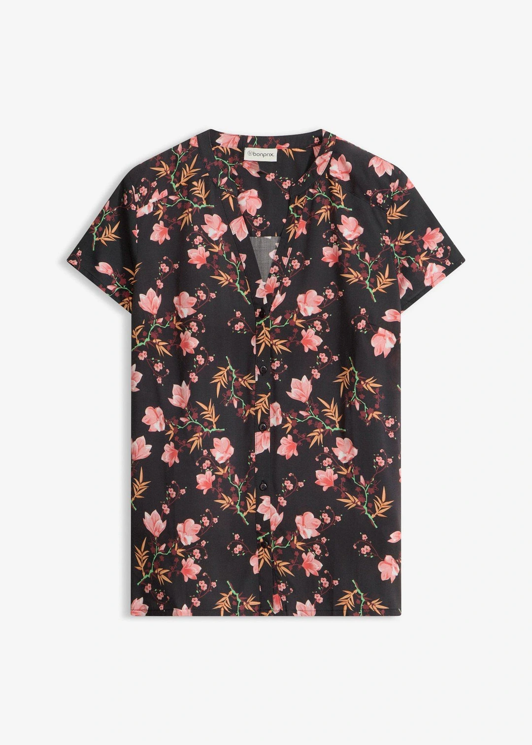Chemisier manches courtes 100% viscose