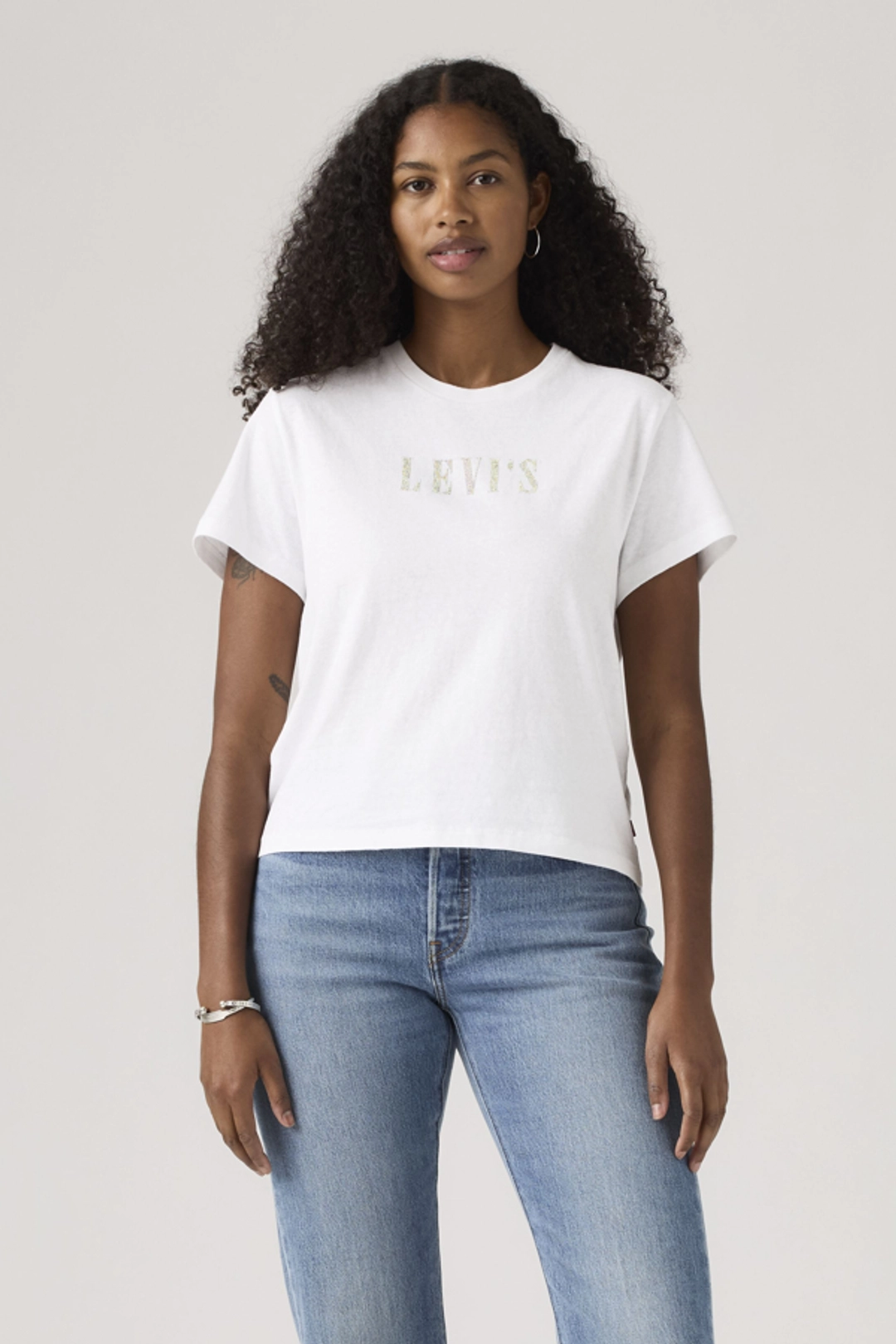 Levi's T Shirt Graphique Classic - Femme - Rouge / Levi's Script Tawny Port - XS - 2