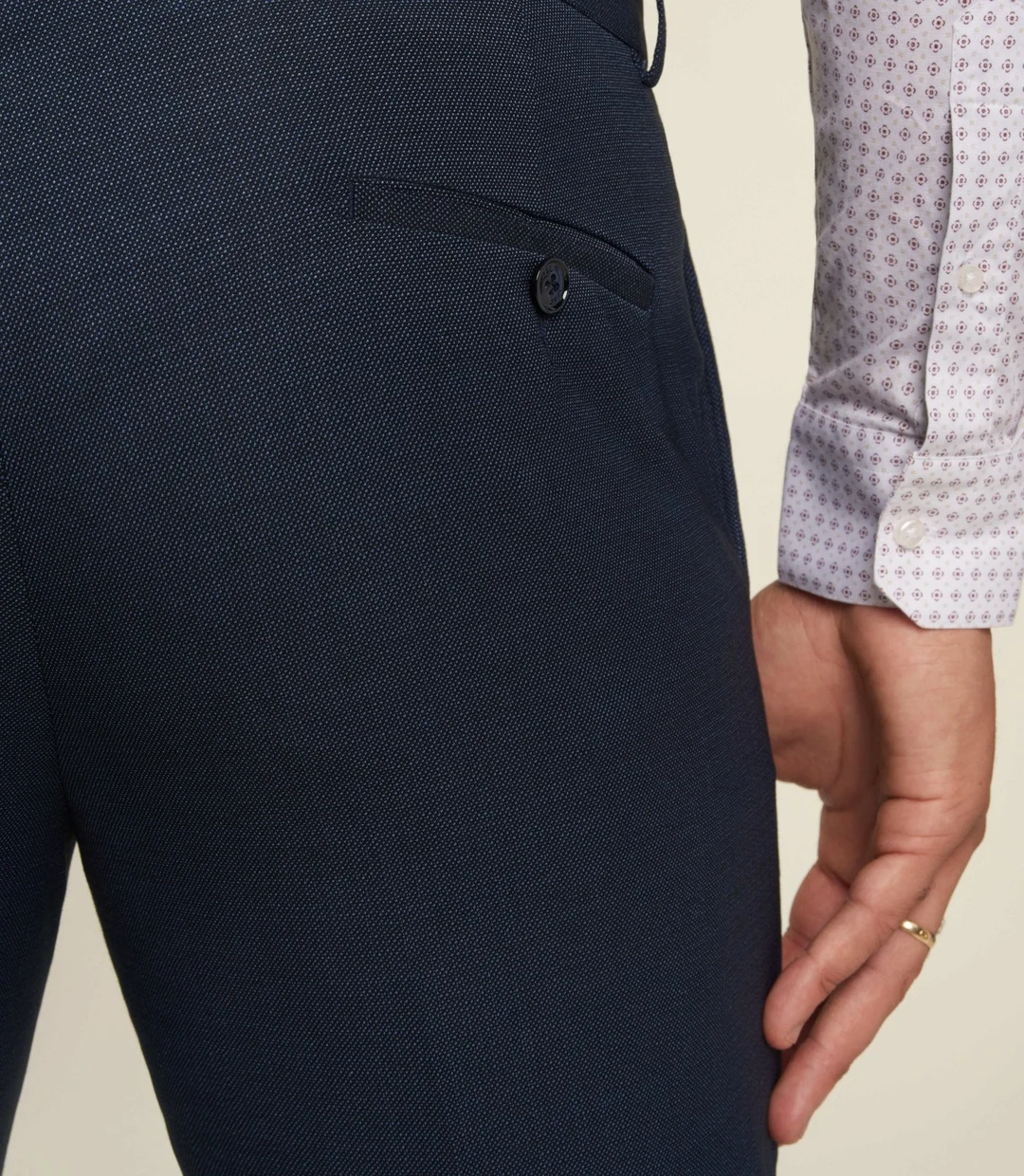 IZAC - Pantalon ville marine LEVYBT