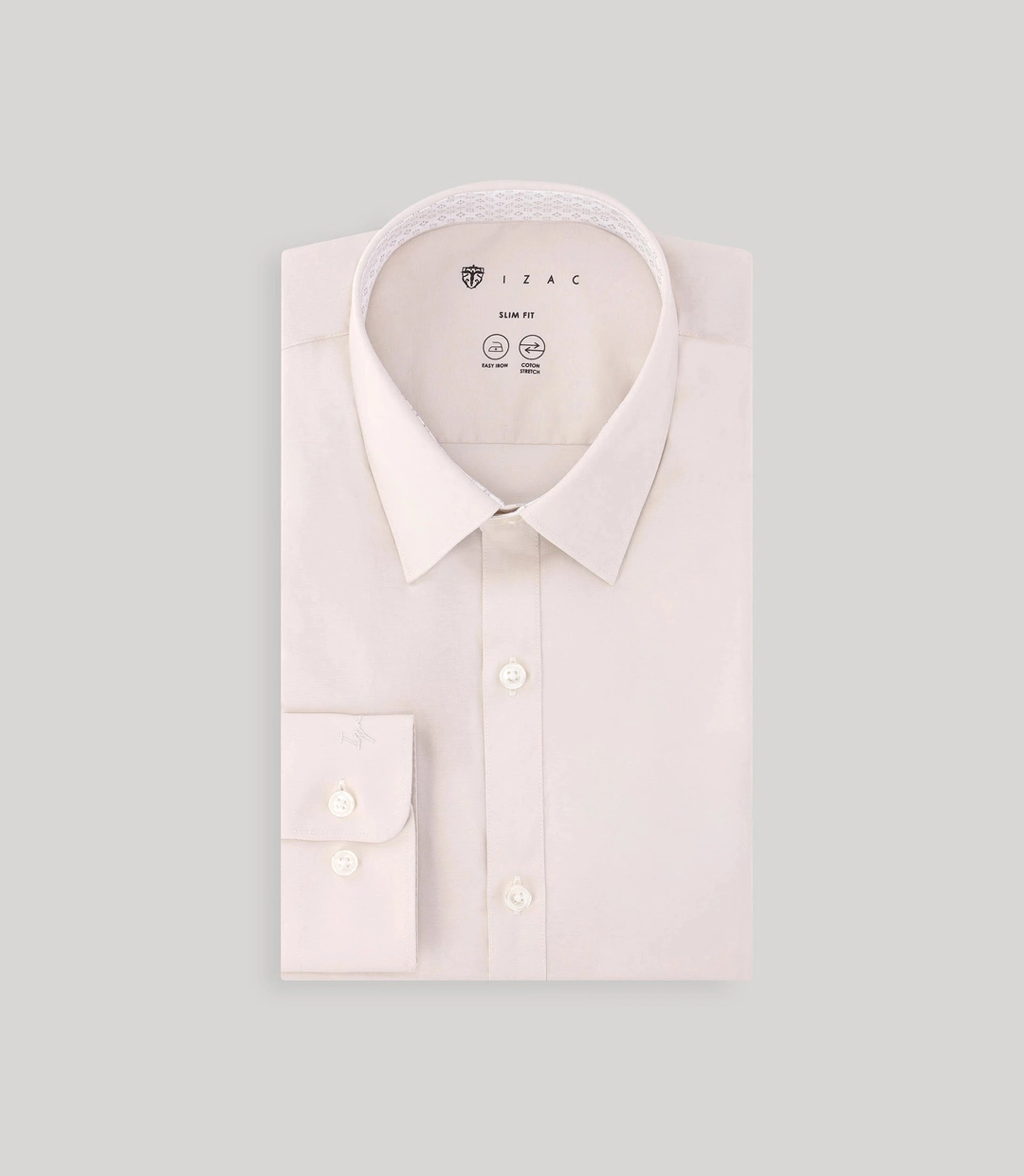 IZAC - Chemise ville avec coudières beige