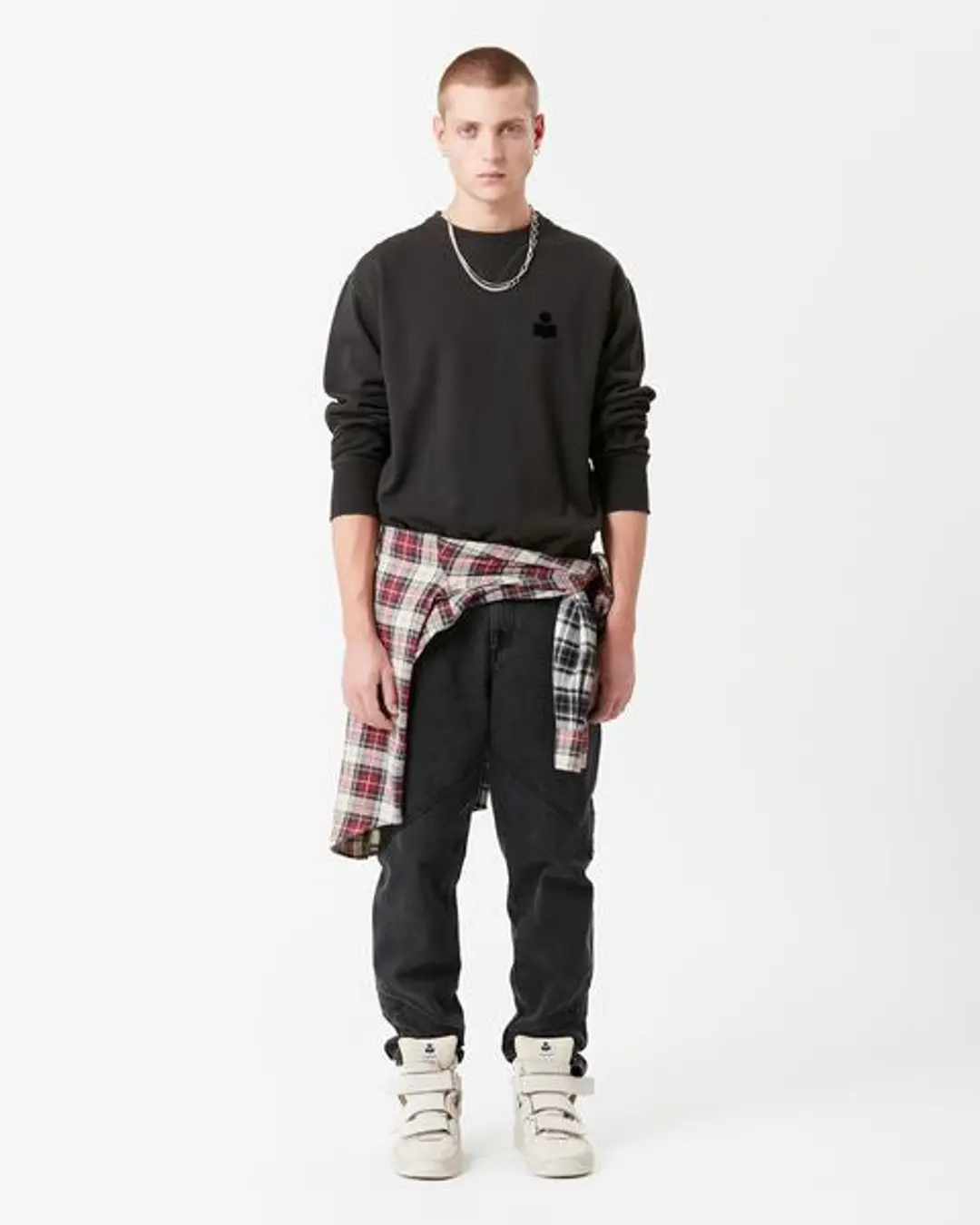 Sweatshirt Mike - Homme - Écru - Taille XL - 4
