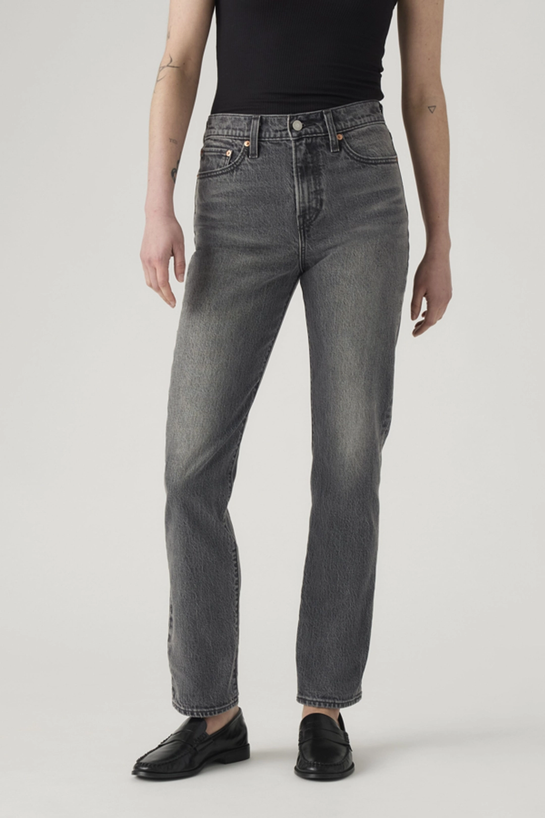 Levi's Jean Slim Wedgie - Femme - Noir / After Hours Night - 34X30 - 2