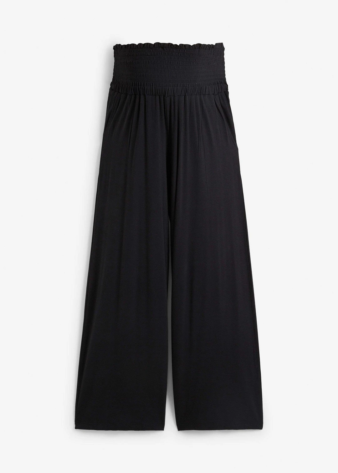 Jupe-culotte de grossesse ample en viscose douce