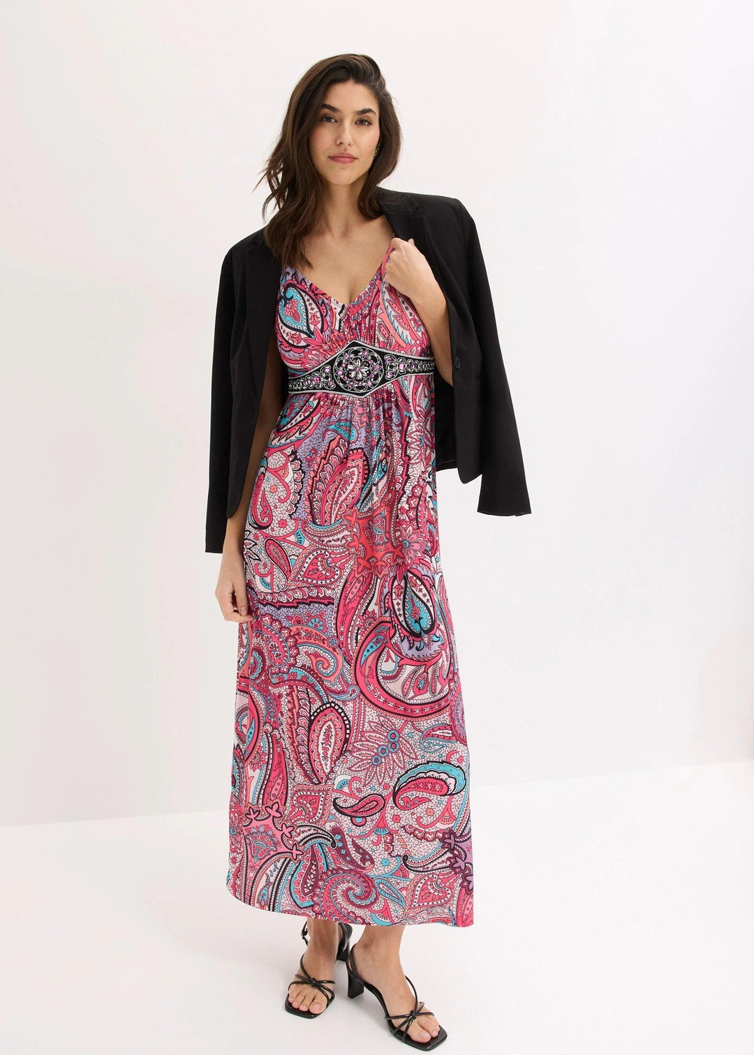 Robe longue avec applications - 2